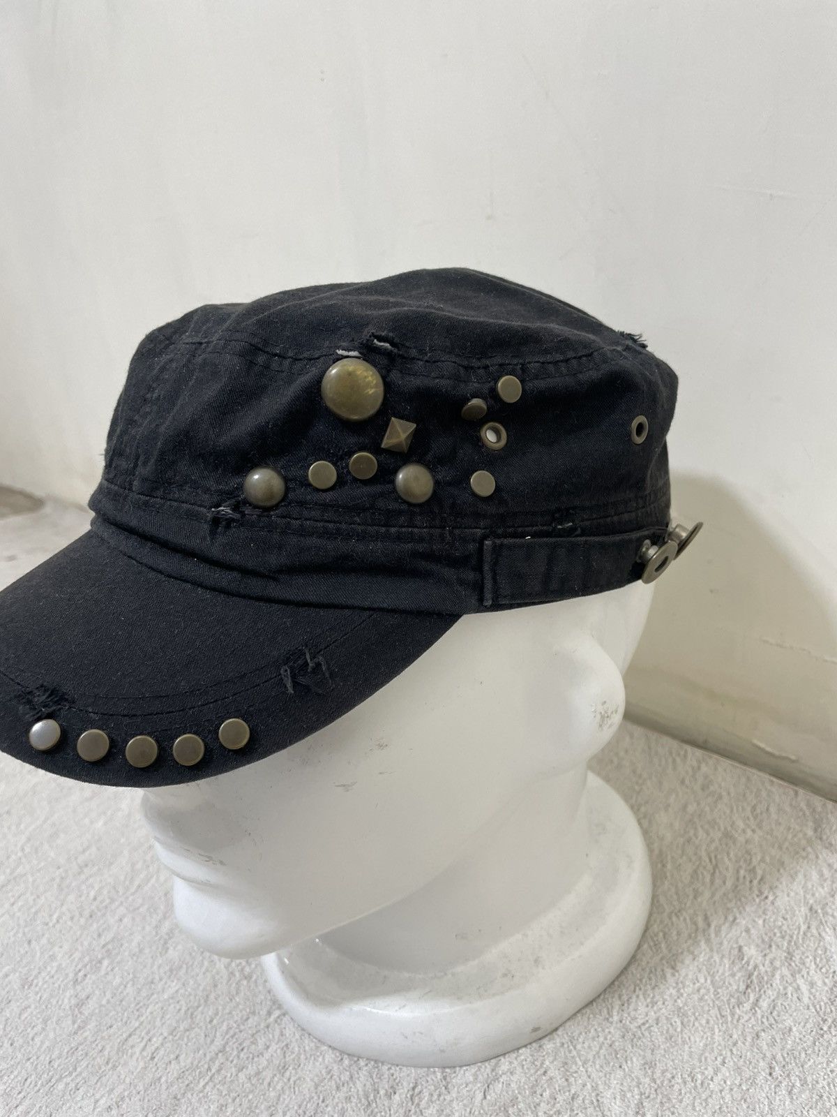 If Six Was Nine 2000s Japanese Distressed Cadet Studded Patrol LGB Hysteric Size ONE SIZE - 2 Thumbnail