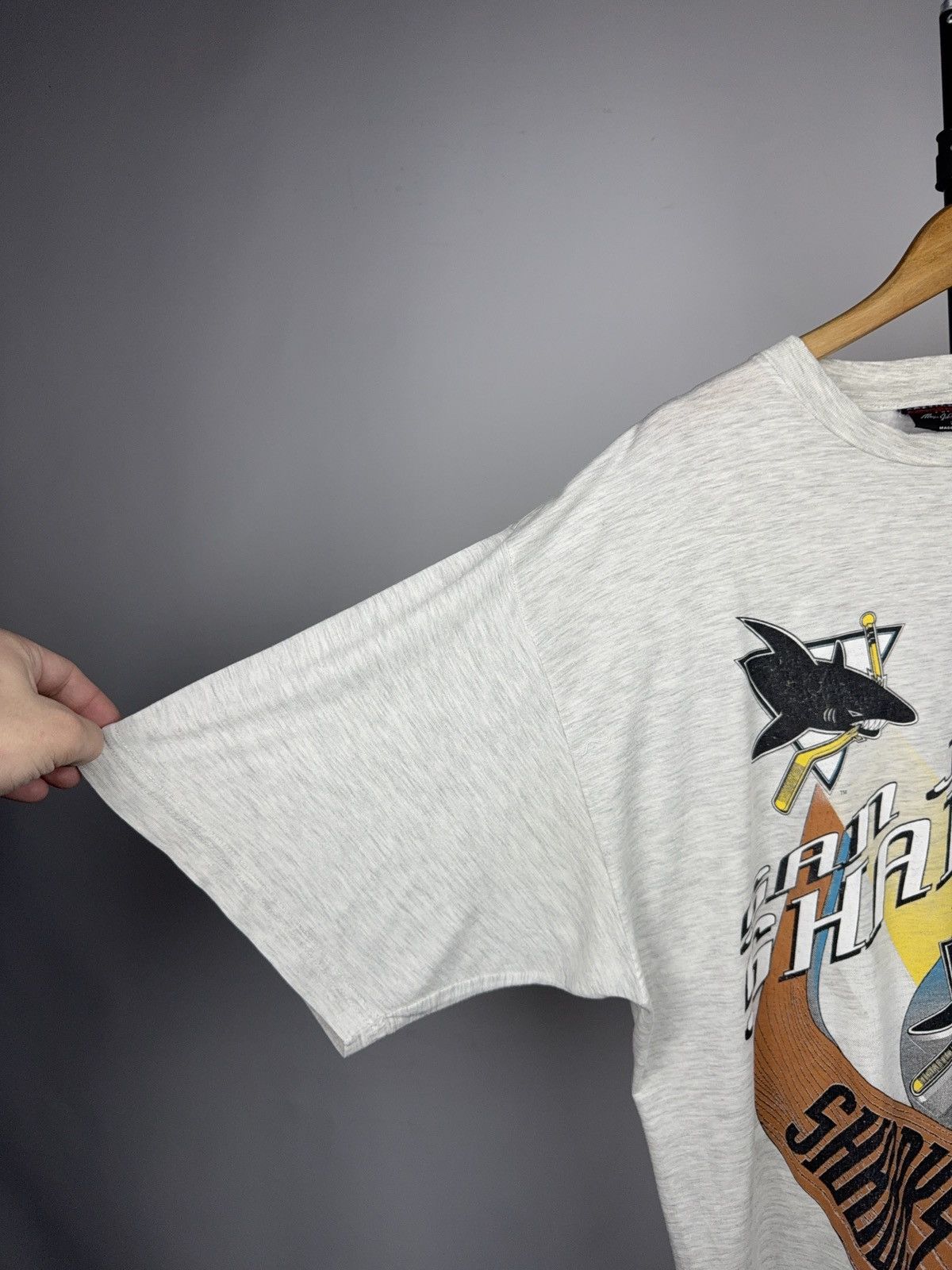 NHL Retro Vintage 1994 San Jose Sharks NHL Graphic T-Shirt USA Size US L / EU 52-54 / 3 - 7 Thumbnail