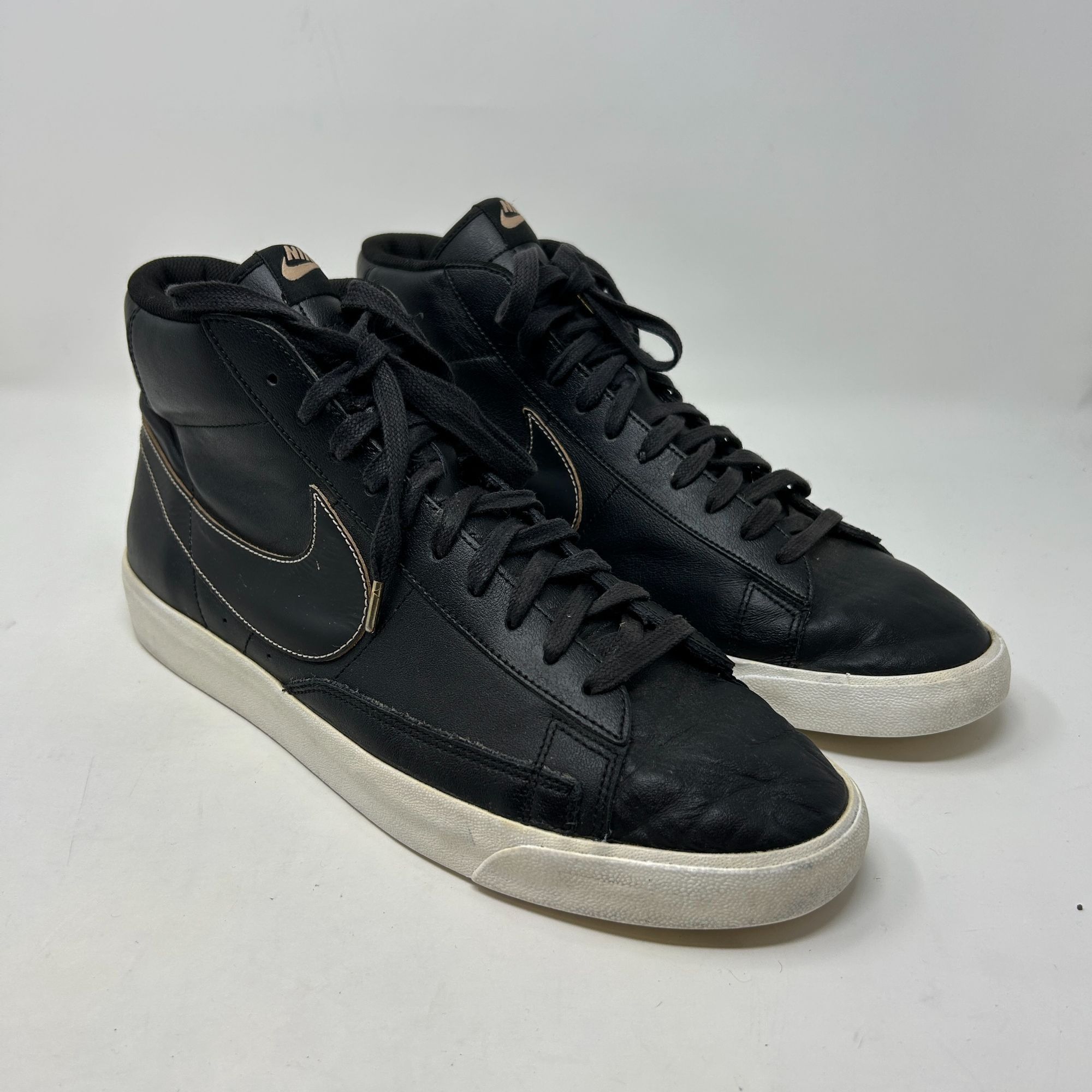 Nike Nike Blazer Mid Premium Dark Patina High Top Shoes Mens 12 Size US 12 / EU 45 - 4 Thumbnail
