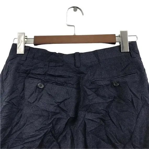Lanvin LANVIN PARIS COLLECTION Blue Wool Casual Pant Trouser Slack Size US 26 / EU 42 - 6 Thumbnail
