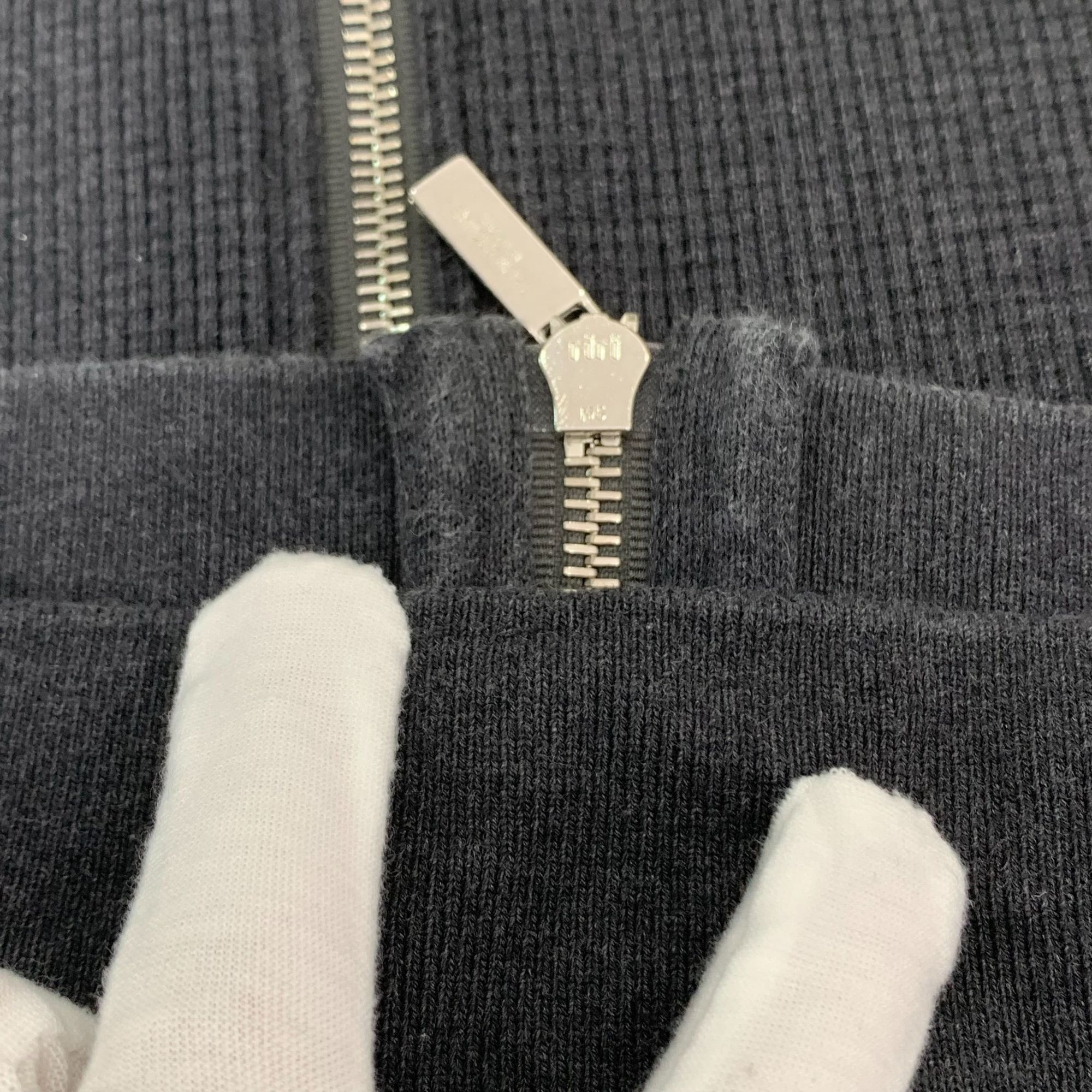 Thom Browne [Thom Browne] Black 4-Bar Stripe Hooded Zip Sweatshirt 2 Size US M / EU 48-50 / 2 - 4 Thumbnail