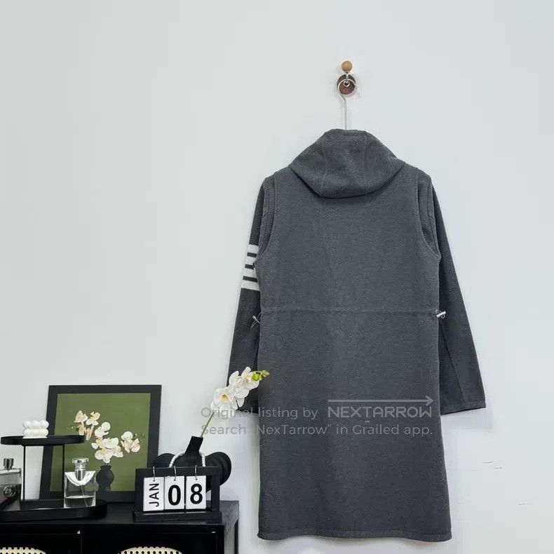 Thom Browne Thom Browne Grey Trench Coat Size US XS / EU 42 / 0 - 4 Thumbnail