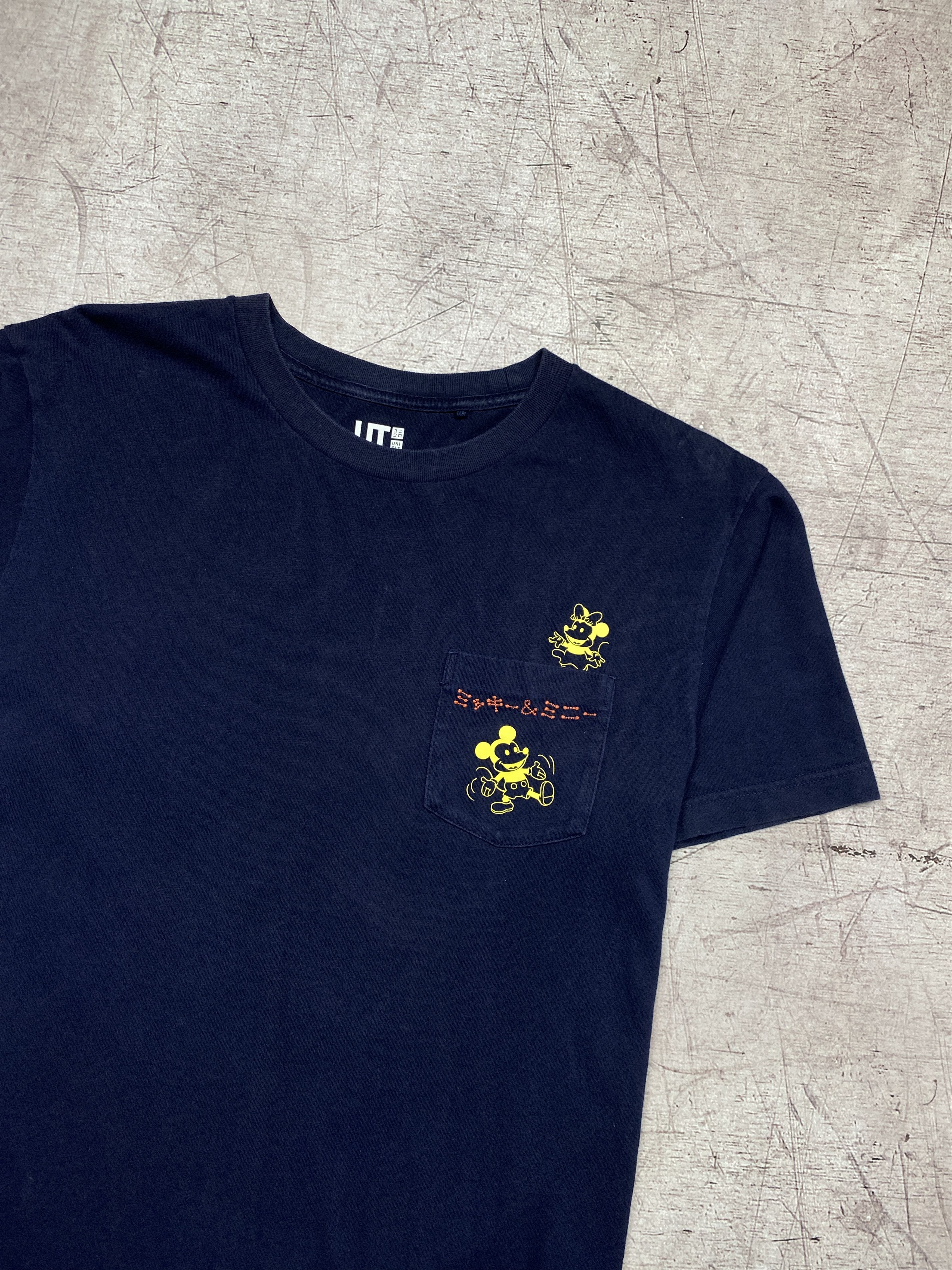 Disney × Uniqlo Uniqlo x Disney Mens Crew Neck T-Shirt Size US S / EU 44-46 / 1 - 2 Thumbnail