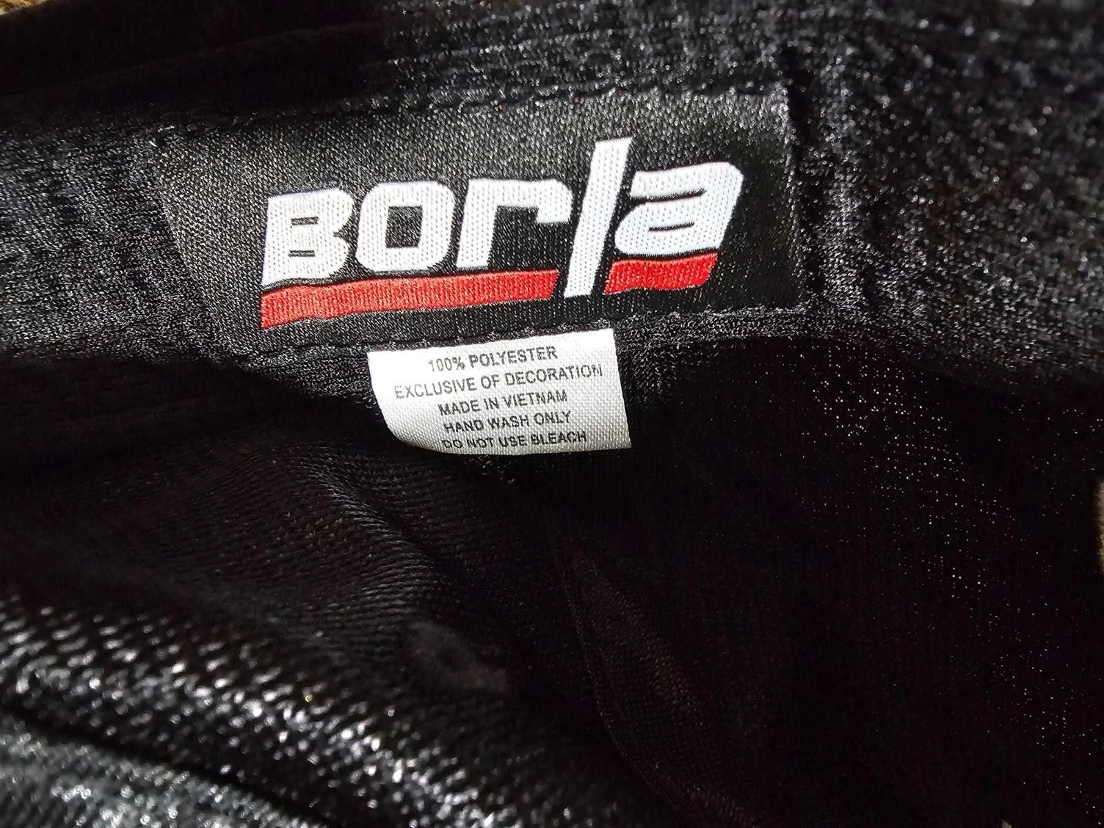 Borsalino Borla Exhaust Strapback Black Hat Size ONE SIZE - 7 Thumbnail