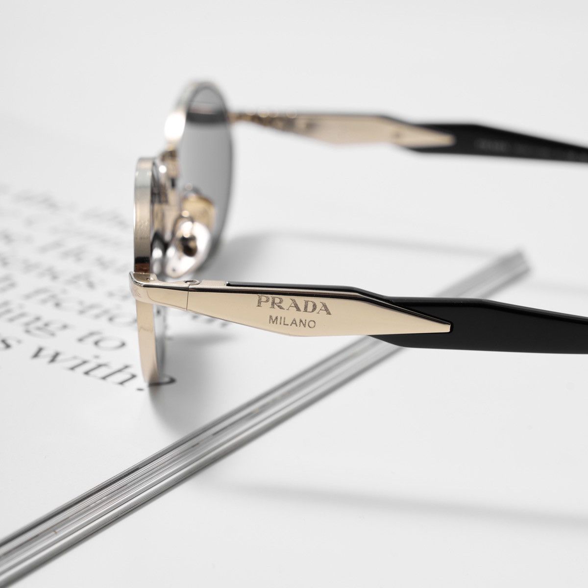 Prada PRADA 0PR 65ZS ZVN09T SUNGLASSES Size ONE SIZE - 3 Thumbnail