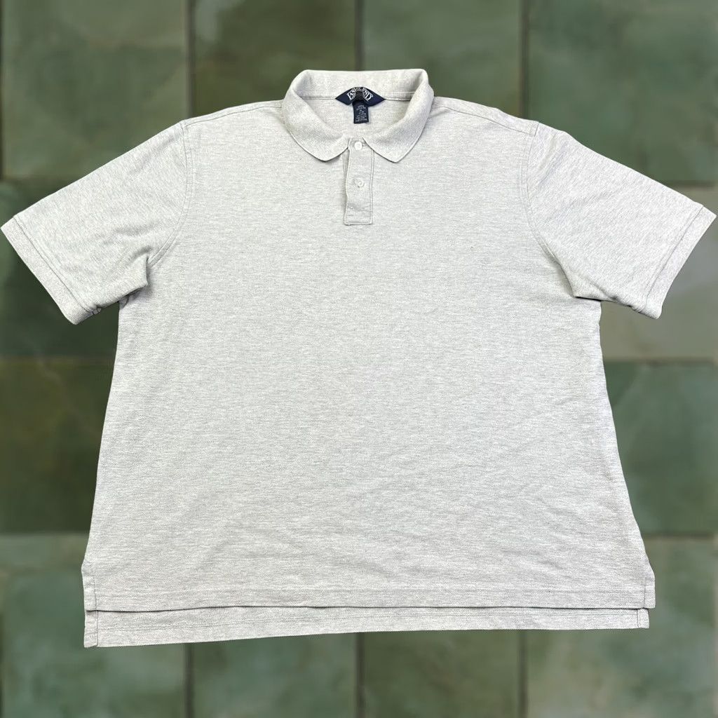 Lands' End VINTAGE Lands End Polo Shirt Men's XL Gray 100% Cotton Made In USA Polo, Short Sleeve, Collared, Regular Fit Size US XL / EU 56 / 4 - 1 Thumbnail