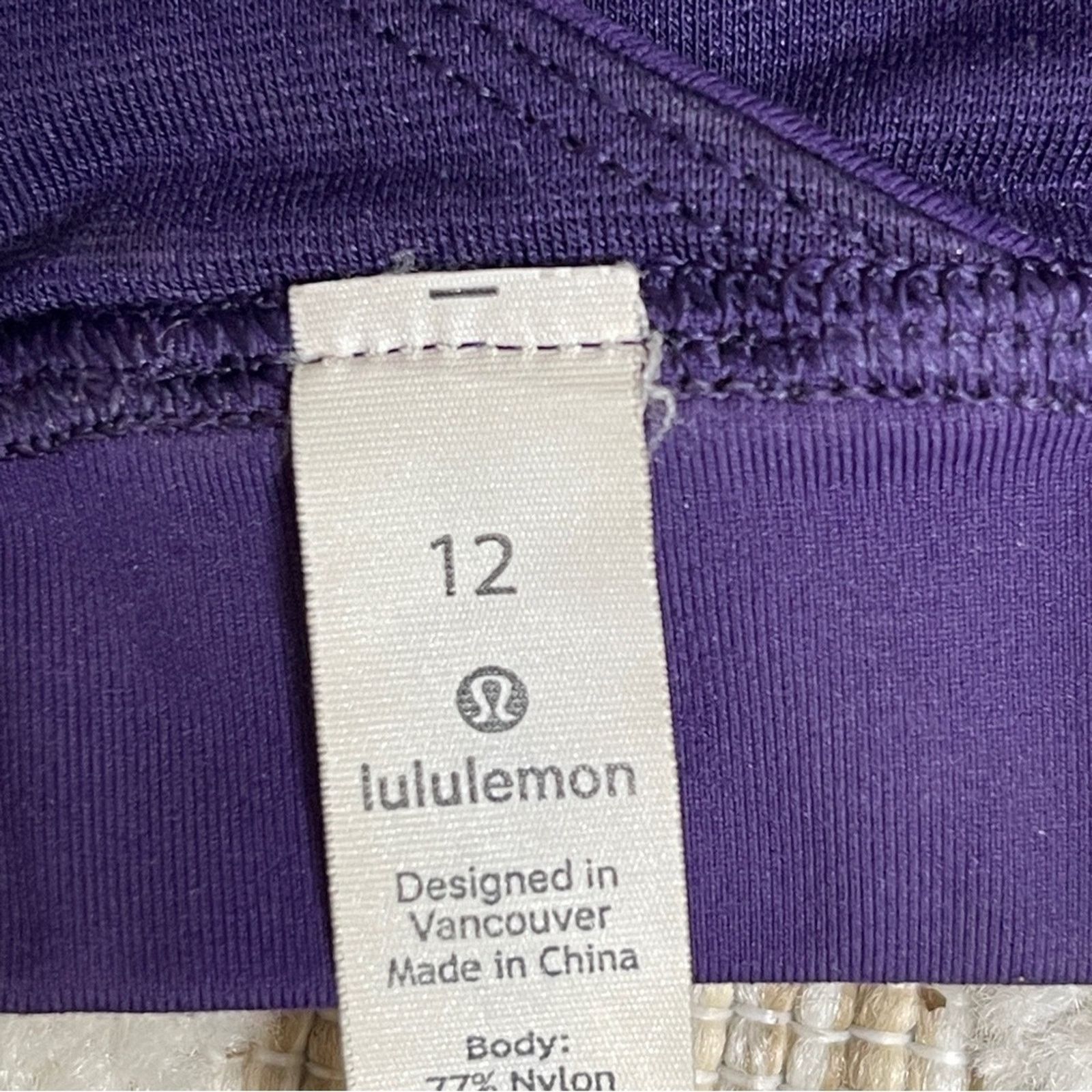 Lululemon Lululemon Time To Sweat Sports Bra Purple Size 8 Size ONE SIZE - 4 Thumbnail
