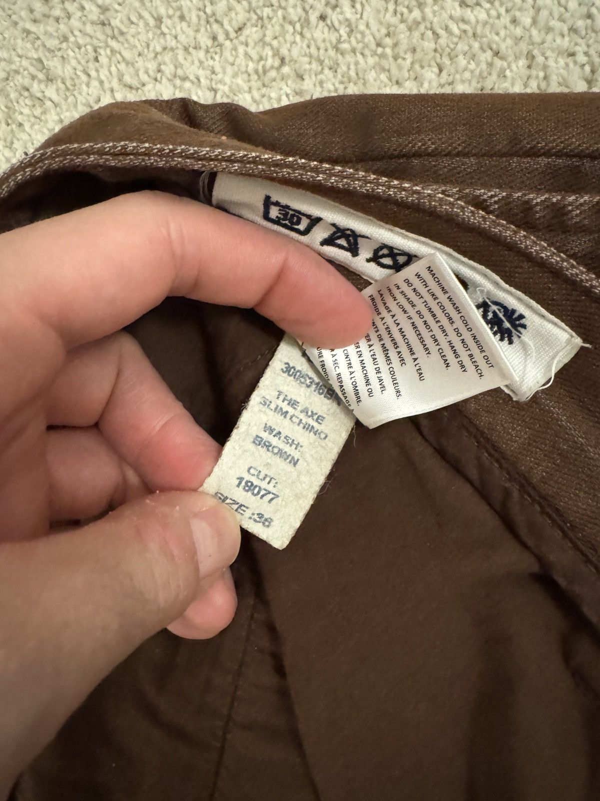 KATO Kato Axe Slim Chino Size US 36 / EU 52 - 4 Thumbnail