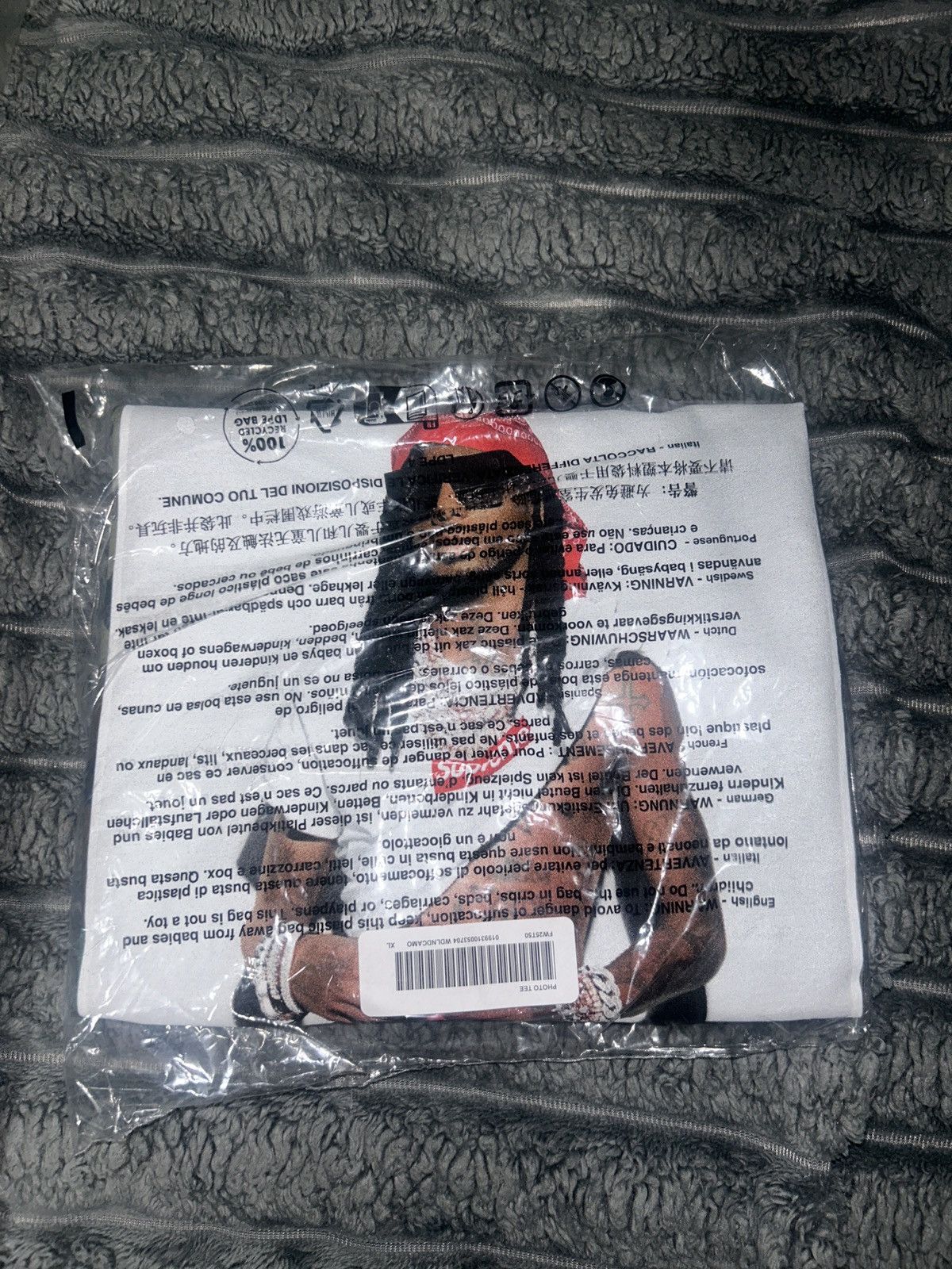 Supreme Supreme x playboi carti photo tee Size US XL / EU 56 / 4 - 1 Thumbnail