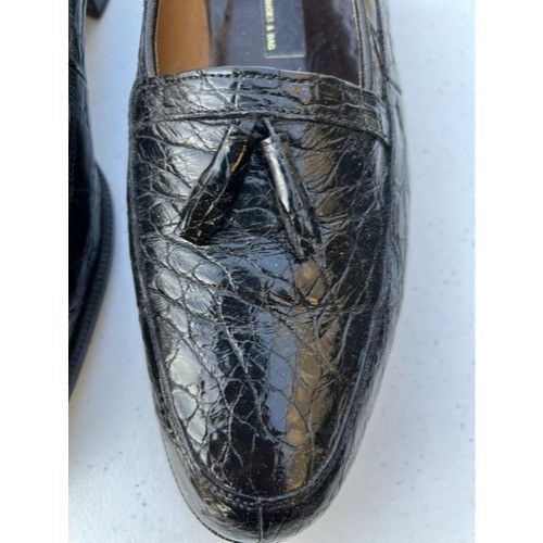 Other V.I.P. Collection Shoes BLACK Dress Elegant Loafers US Mens Size US 10 / EU 43 - 5 Thumbnail
