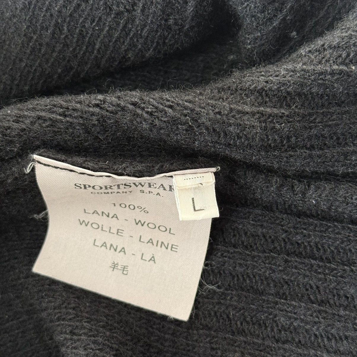 Stone Island Stone Island Vintage Wool Sweater AW01 Knit L Black Size US L / EU 52-54 / 3 - 17 Thumbnail