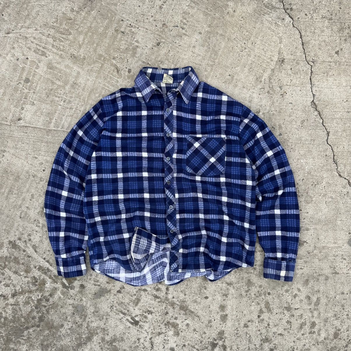 Flannel Vintage Pieffe Shirts Button Up Y2K Western 00s USA Size M Size US M / EU 48-50 / 2 - 1 Thumbnail