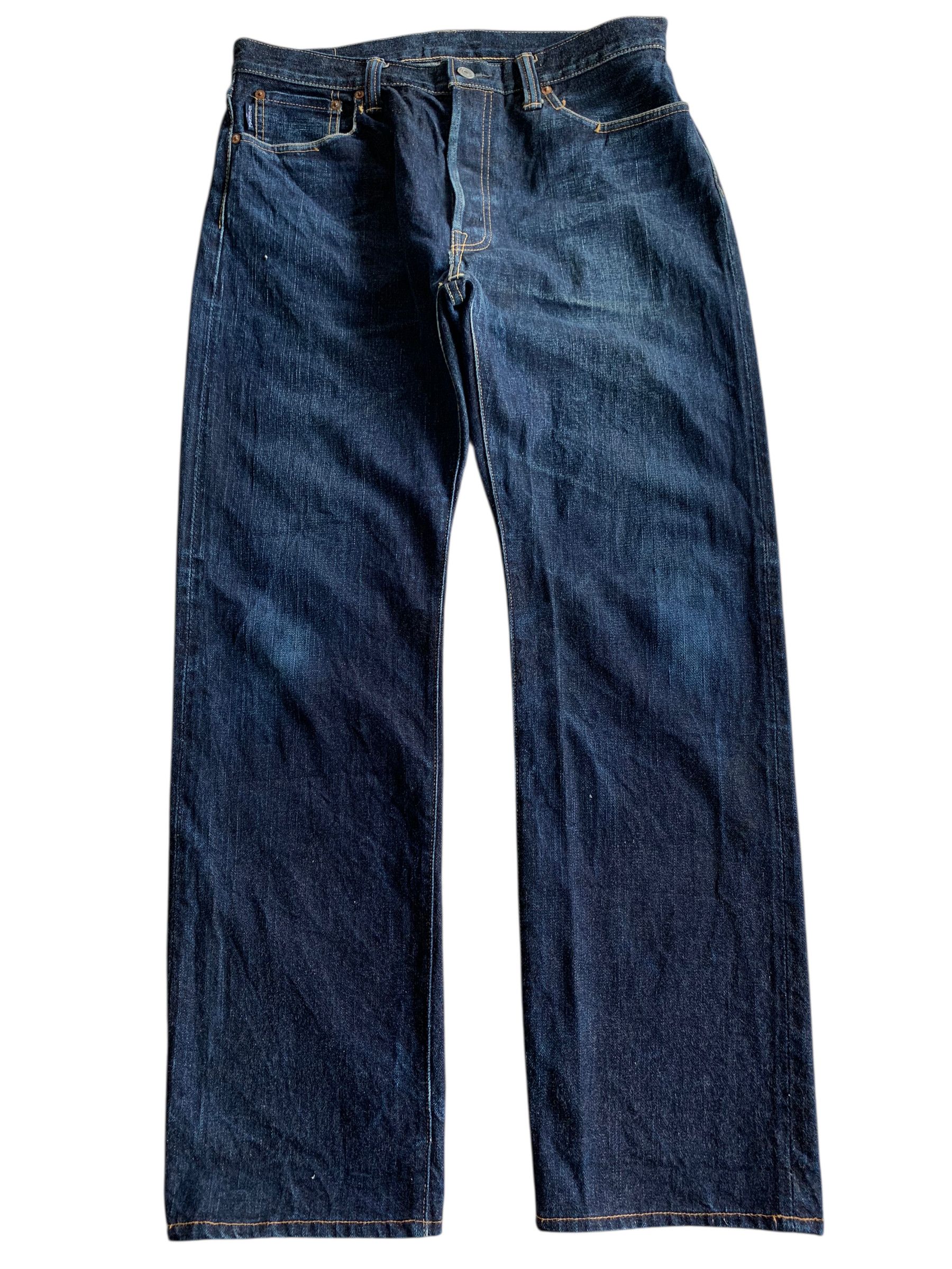 Eternal ETERNAL SELVEDGE INDIGO BUTTON FLY JAPANESE DENIM Size US 33 - 1 Thumbnail