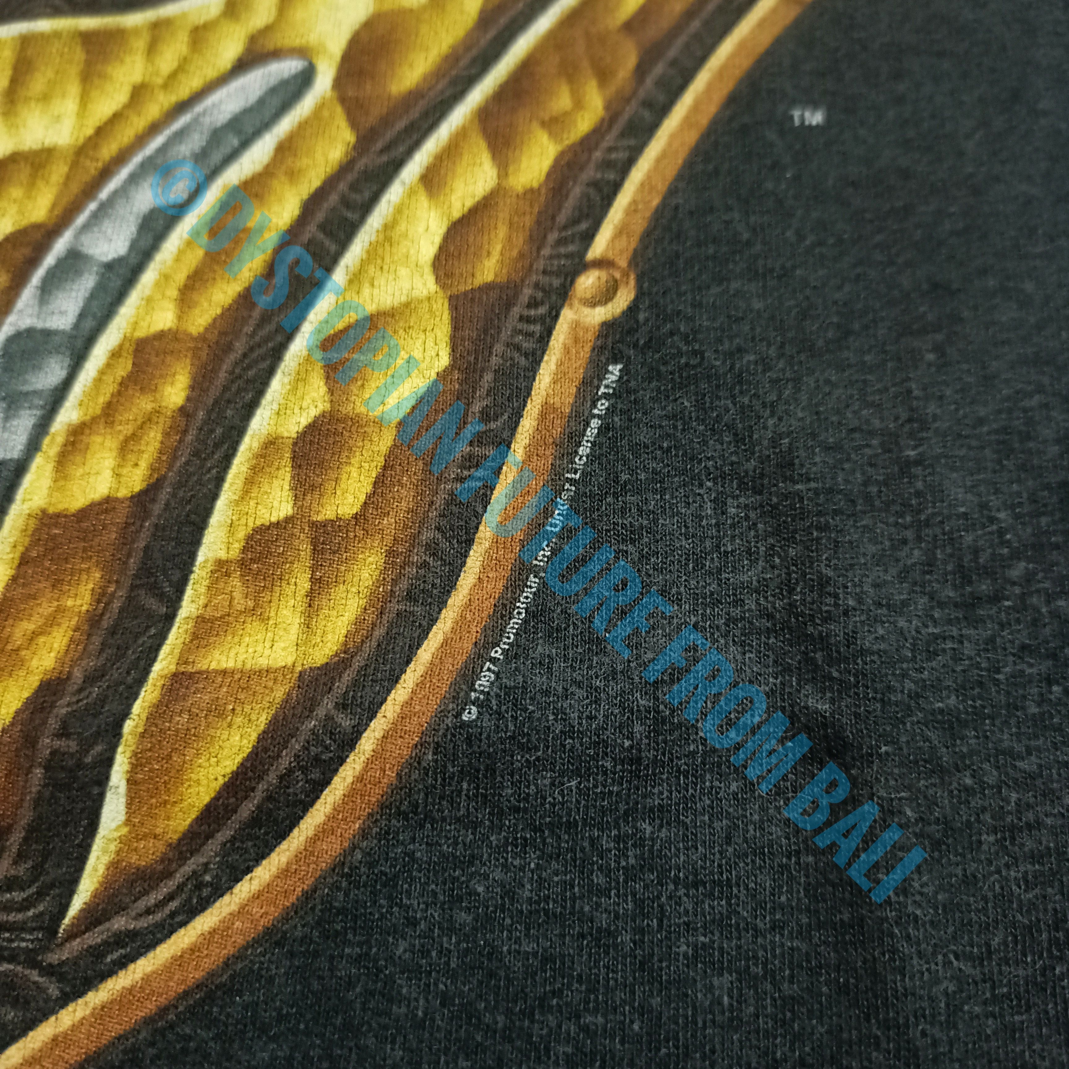 The Rolling Stones Vintage 1997 Rolling Stones - Bridges To Babylon Tour Tshirt Size US M / EU 48-50 / 2 - 4 Thumbnail