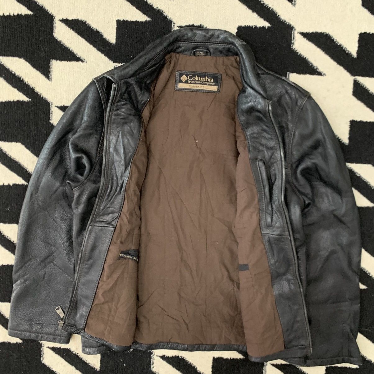 Columbia MEN’S COLOMBIA LEATHER JACKET Size US XXL / EU 58 / 5 - 3 Thumbnail