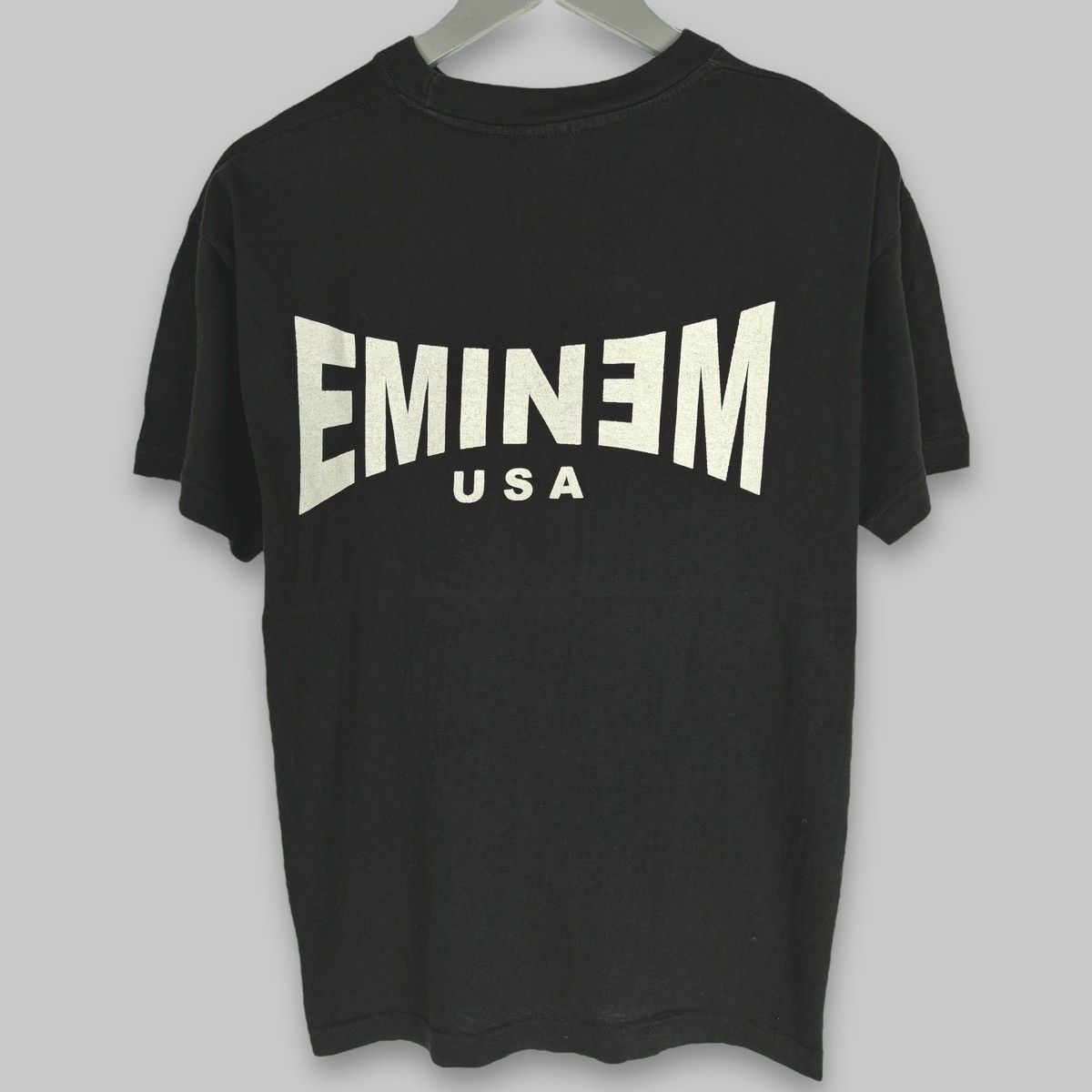 Eminem Vintage 90s Eminem Rare Euro Bootleg Turbogadget T Shirt Size US L / EU 52-54 / 3 - 2 Thumbnail