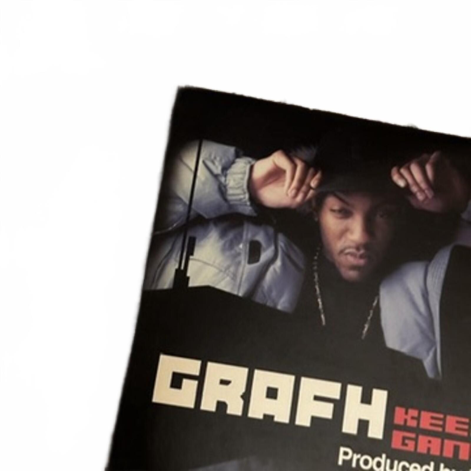 Robert Graham GRAFH Keeps It Gangsta Produced by 88-Keys Vinyl LP Size ONE SIZE - 4 Thumbnail