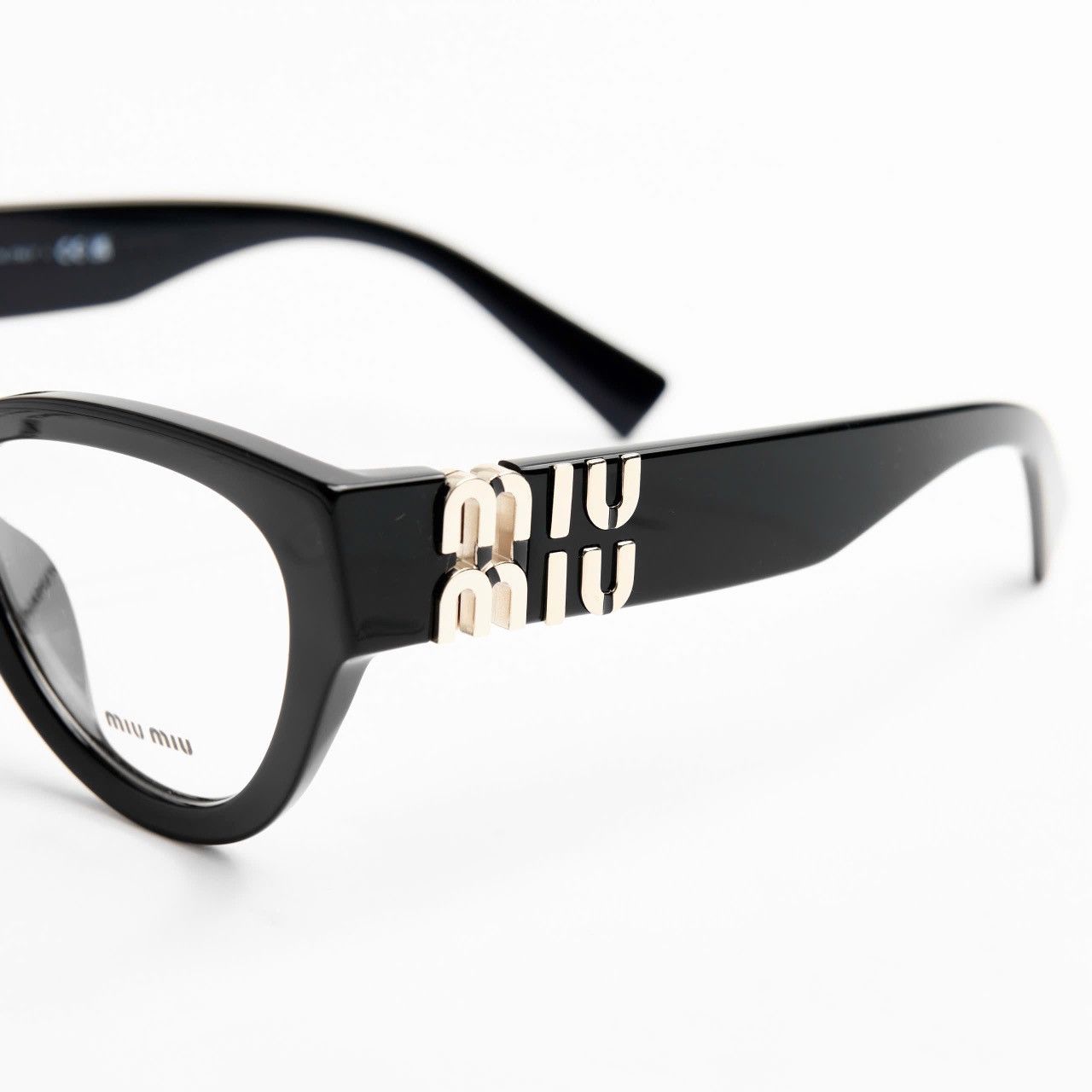 Miu Miu MIU MIU 0MU 01VV 1AB1O1 GLASSES Size ONE SIZE - 3 Thumbnail