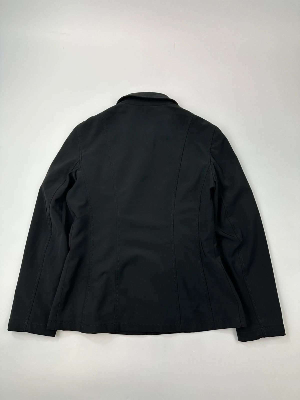 Prada Prada Milano SS1997 Black Nylon Tailored Jacket Size M / US 6-8 / IT 42-44 - 5 Thumbnail