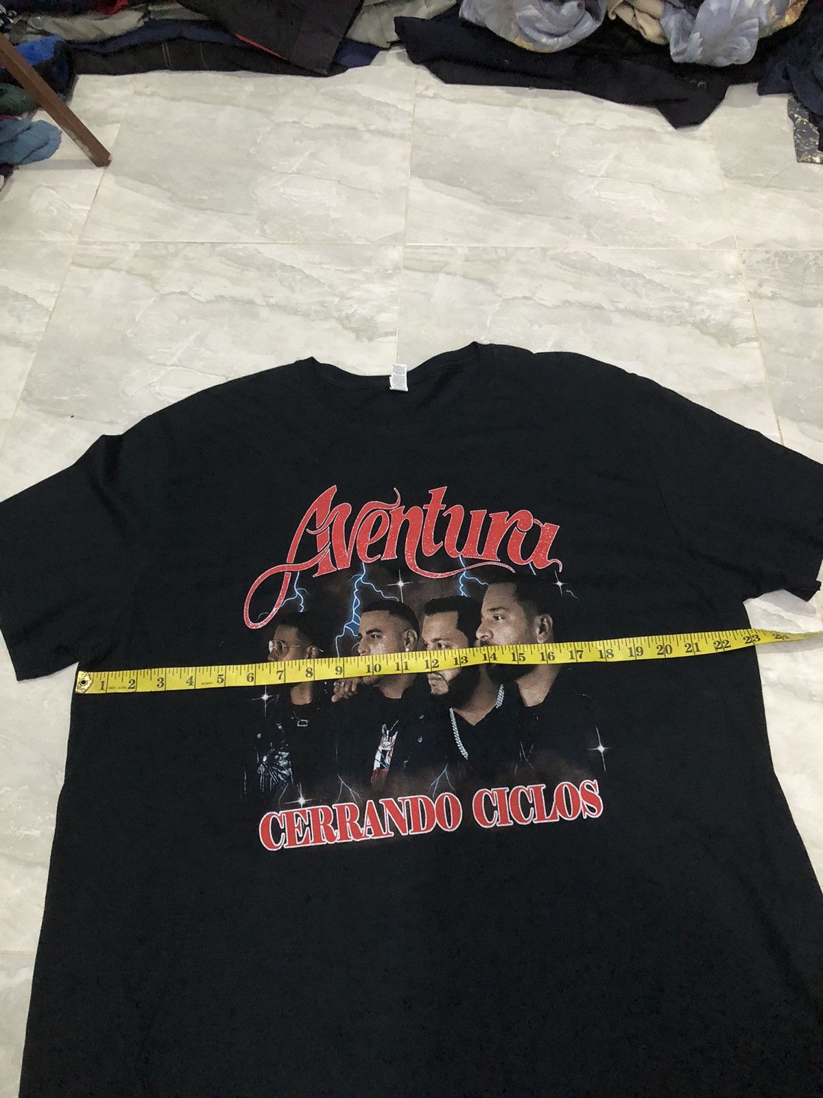 Band Tees 🔥 Aventura “Cerrando Ciclos” 2024 Tour Tee Size US XL / EU 56 / 4 - 13 Thumbnail