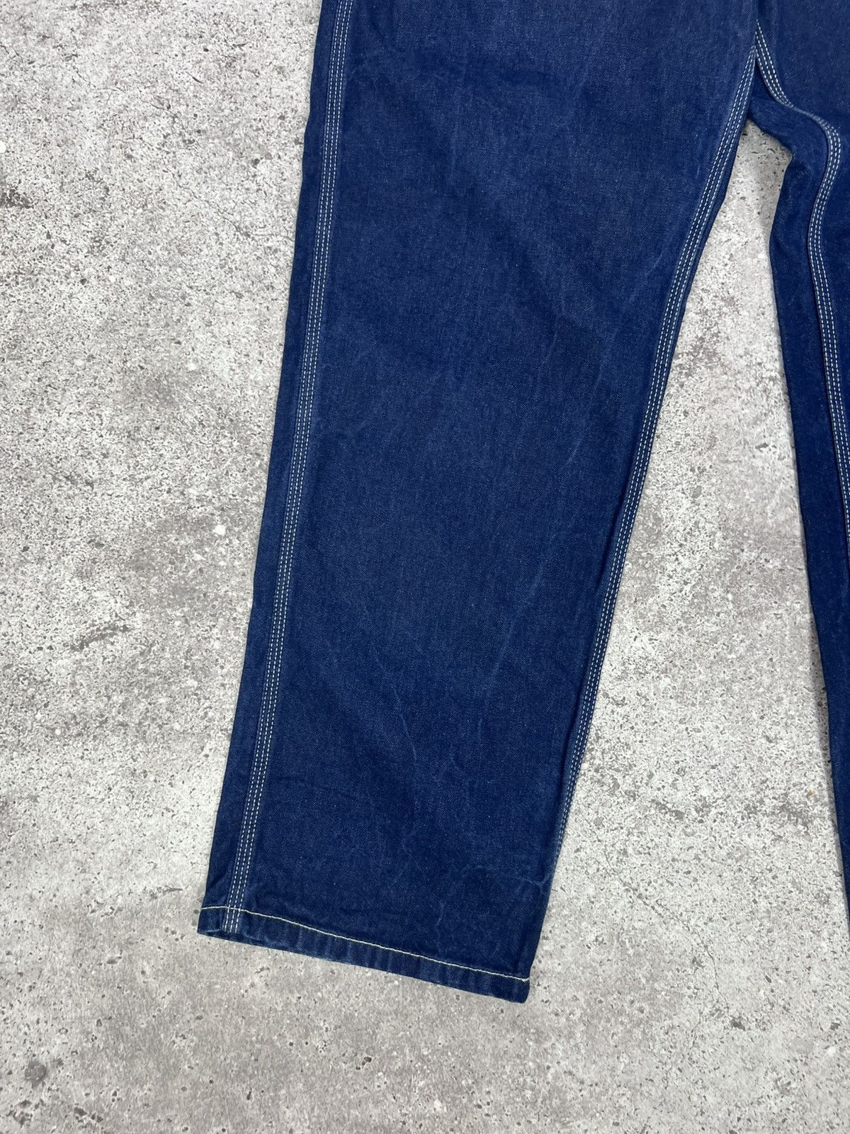Carhartt Vintage Carhartt Denim Simple Pants 90s Blue Size US 33 - 12 Thumbnail