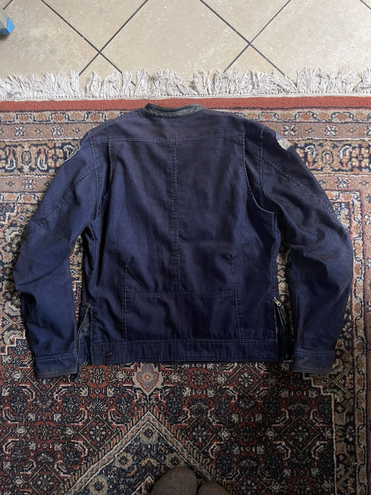 Diesel Vintage Diesel Protection Squad Corduroy Jacket y2k Size US XL / EU 56 / 4 - 2 Thumbnail
