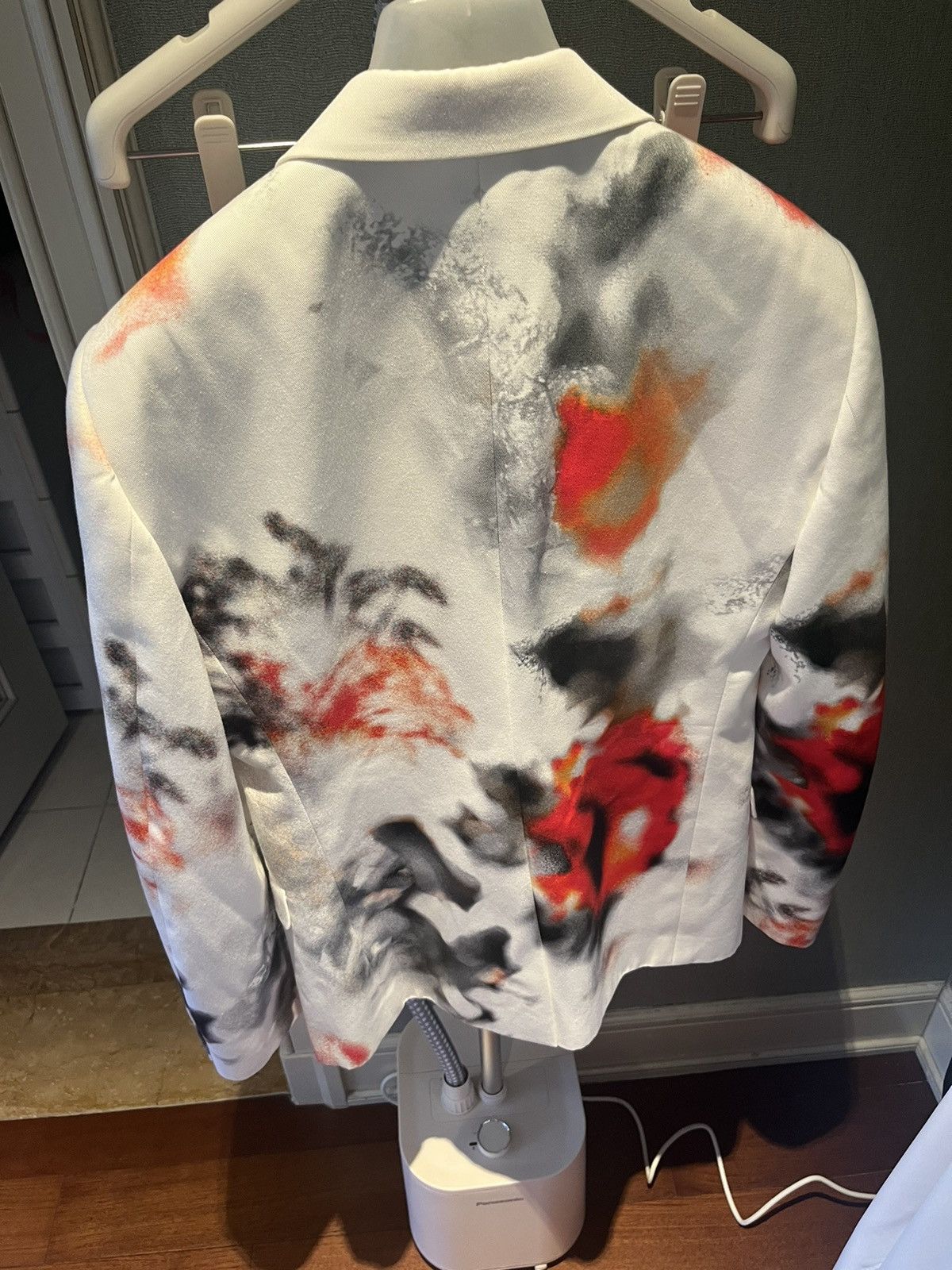 Alexander McQueen Obscured Floral print blazer size48 Size 48R - 11 Thumbnail
