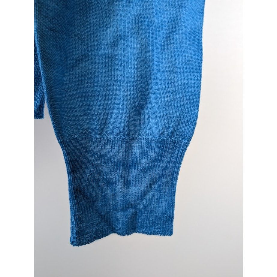 Bottega Veneta o1rshd1 Off Gauge Superfine Cashmere Sweater in Blue Size US L / EU 52-54 / 3 - 9 Thumbnail