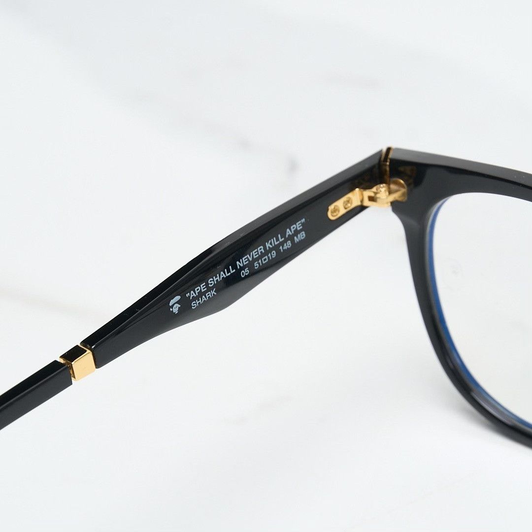 Bape Bape Shark Limited Edition Plain Glasses Size ONE SIZE - 2 Thumbnail
