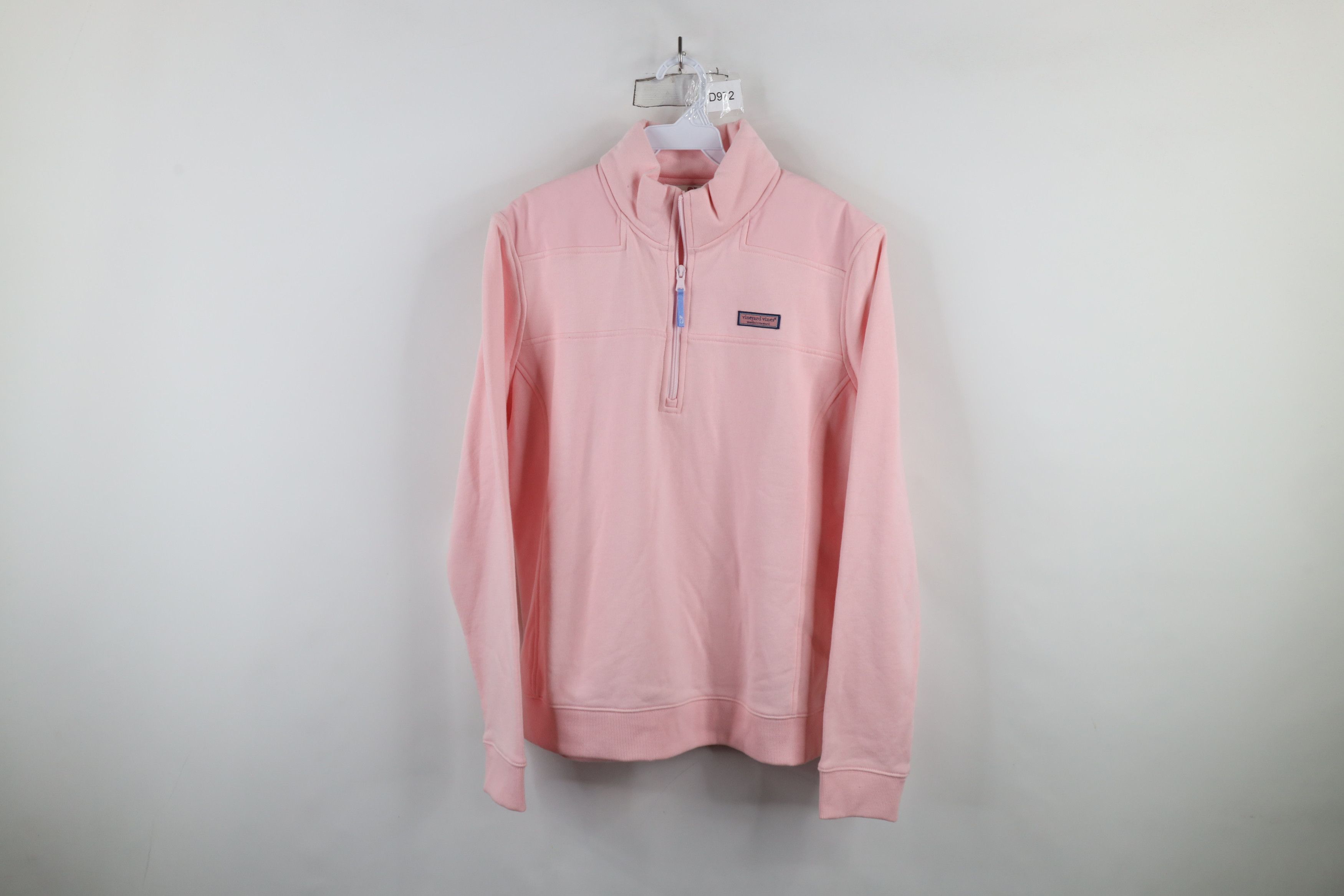 Vineyard Vines × Vintage Vineyard Vines Marthas Vineyard Half Zip Sweatshirt Pink Size XL / US 12-14 / IT 48-50 - 1 Thumbnail