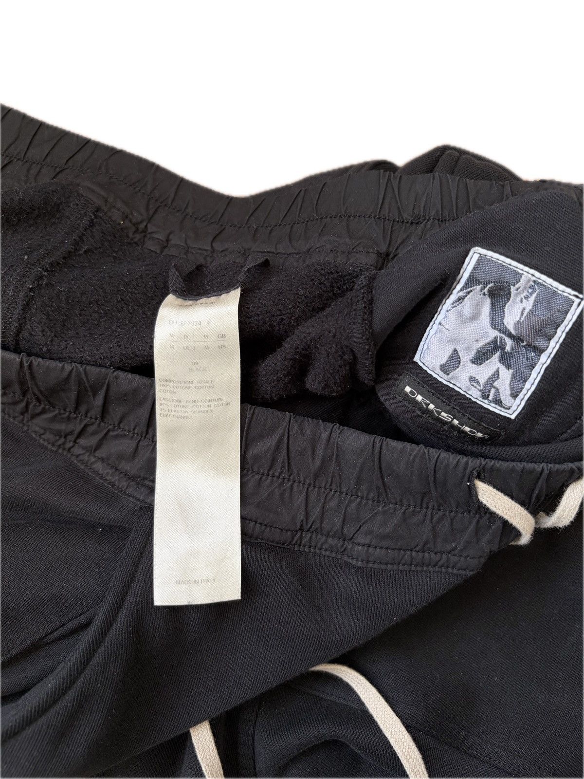 Rick Owens Drkshdw Rick Owens DRKSHDW FW18 Drop-Crotch Berlin Sweats Size US 31 - 4 Thumbnail
