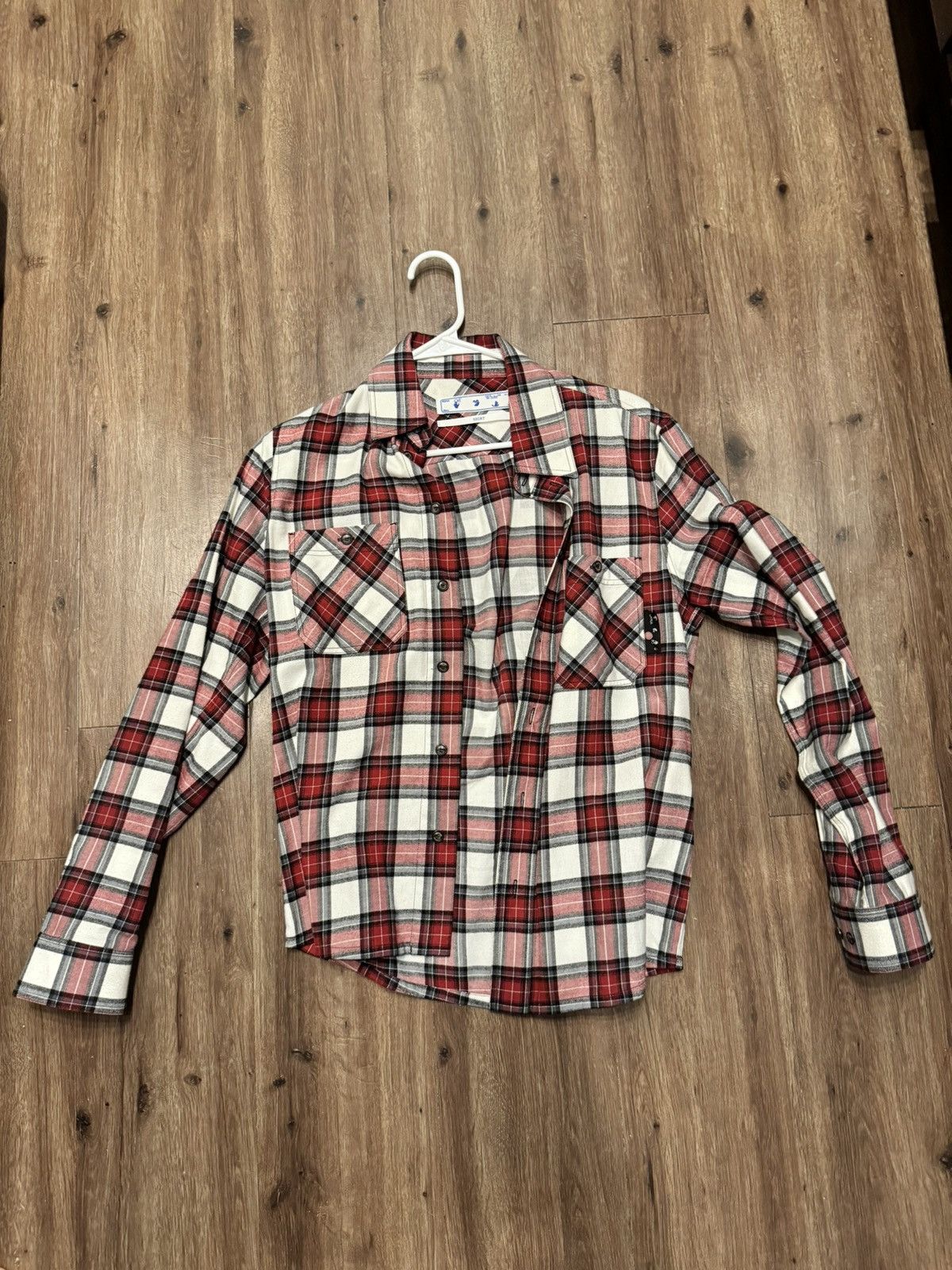 Off-White Off White Flannel Size US XXS / EU 40 - 2 Thumbnail