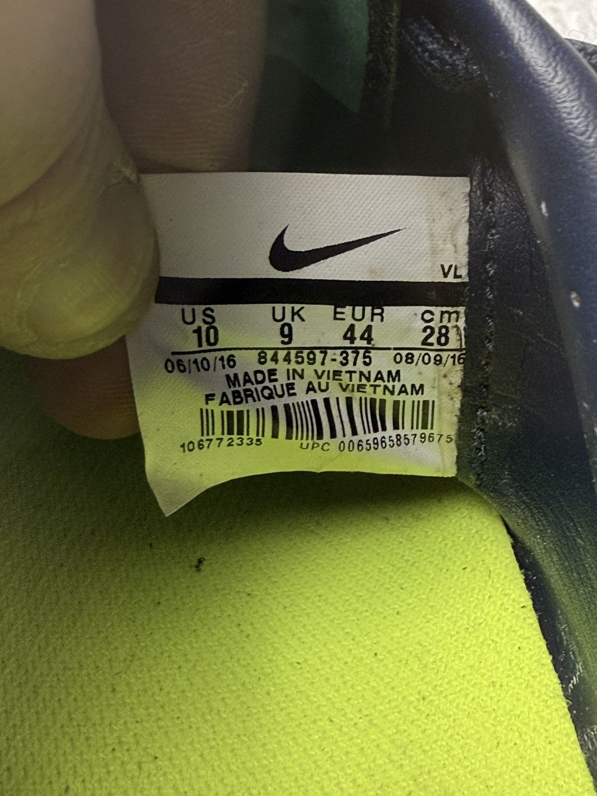 Nike Nike Magista Opus II SG-PRO Elite 844597-375 US10 UK9 EUR44 Size US 10 / EU 43 - 14 Thumbnail