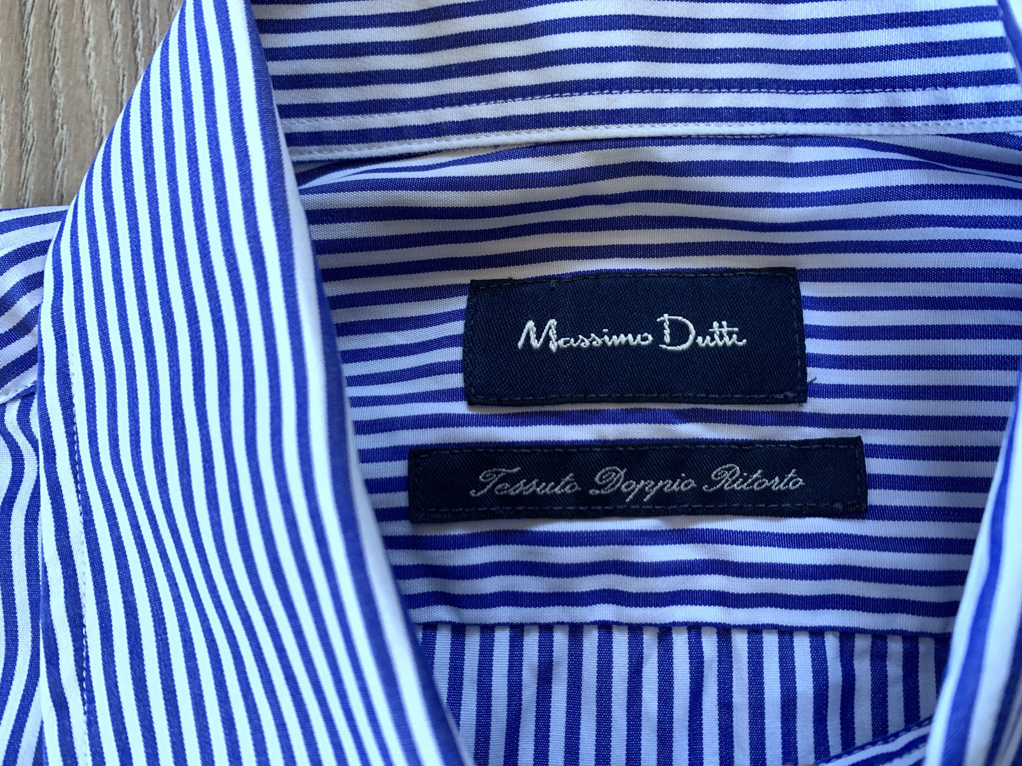 Designer × Massimo Dutti Massimo Dutti Stripe Cotton Long Sleeve Button Shirt Size US M / EU 48-50 / 2 - 5 Thumbnail