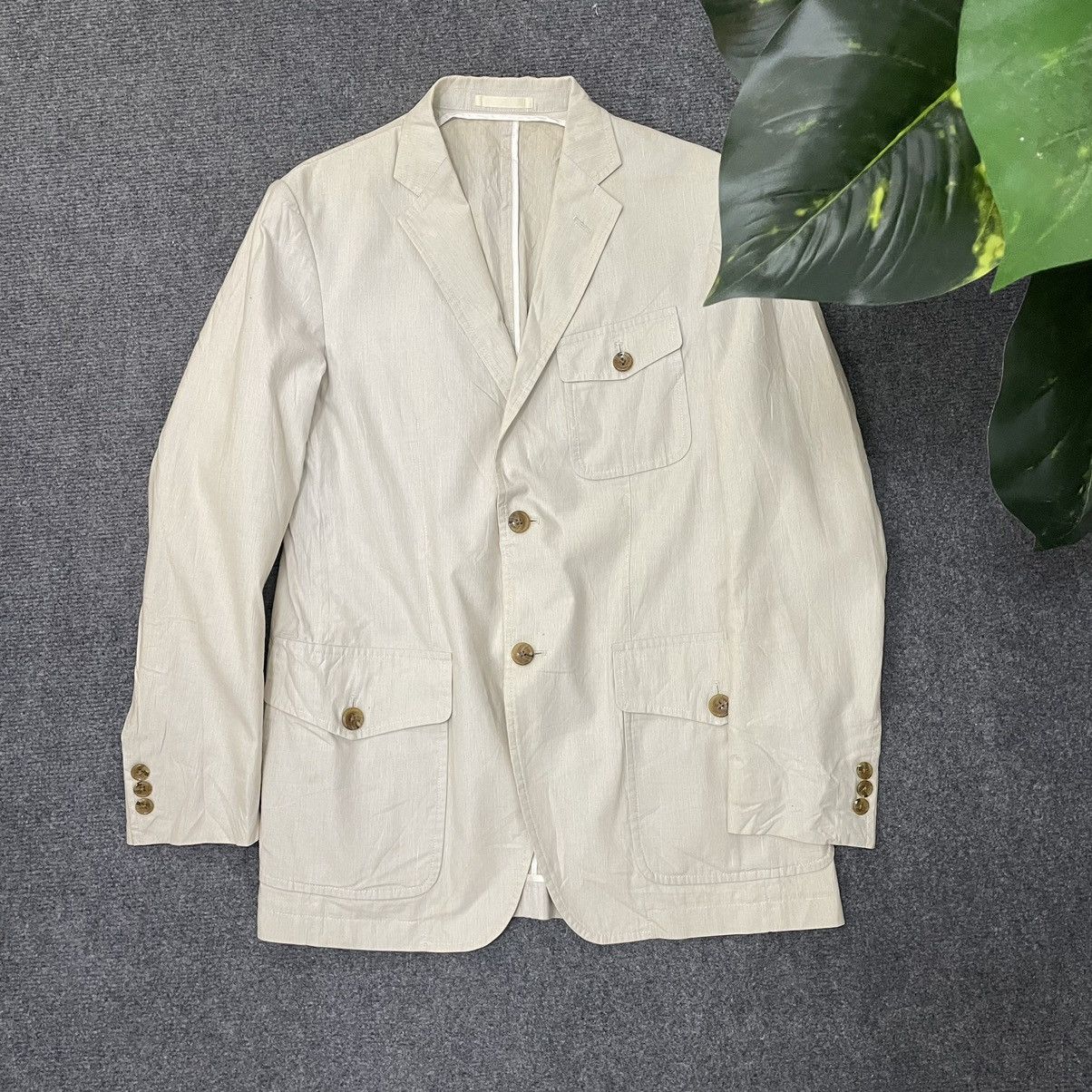 Burberry Burberry London Cream Blazer Size 36R - 1 Thumbnail