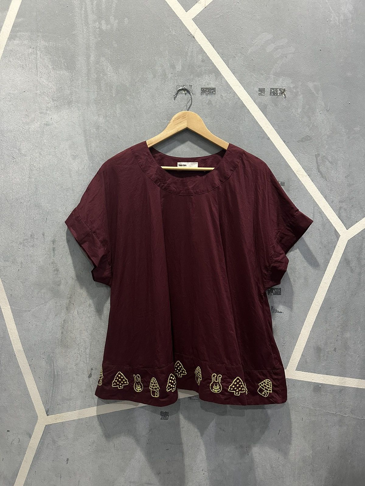 Issey Miyake × Japanese Brand × Ne-Net Ne-net By Issey Miyake Unique Blouse Size L / US 10 / IT 46 - 1 Thumbnail