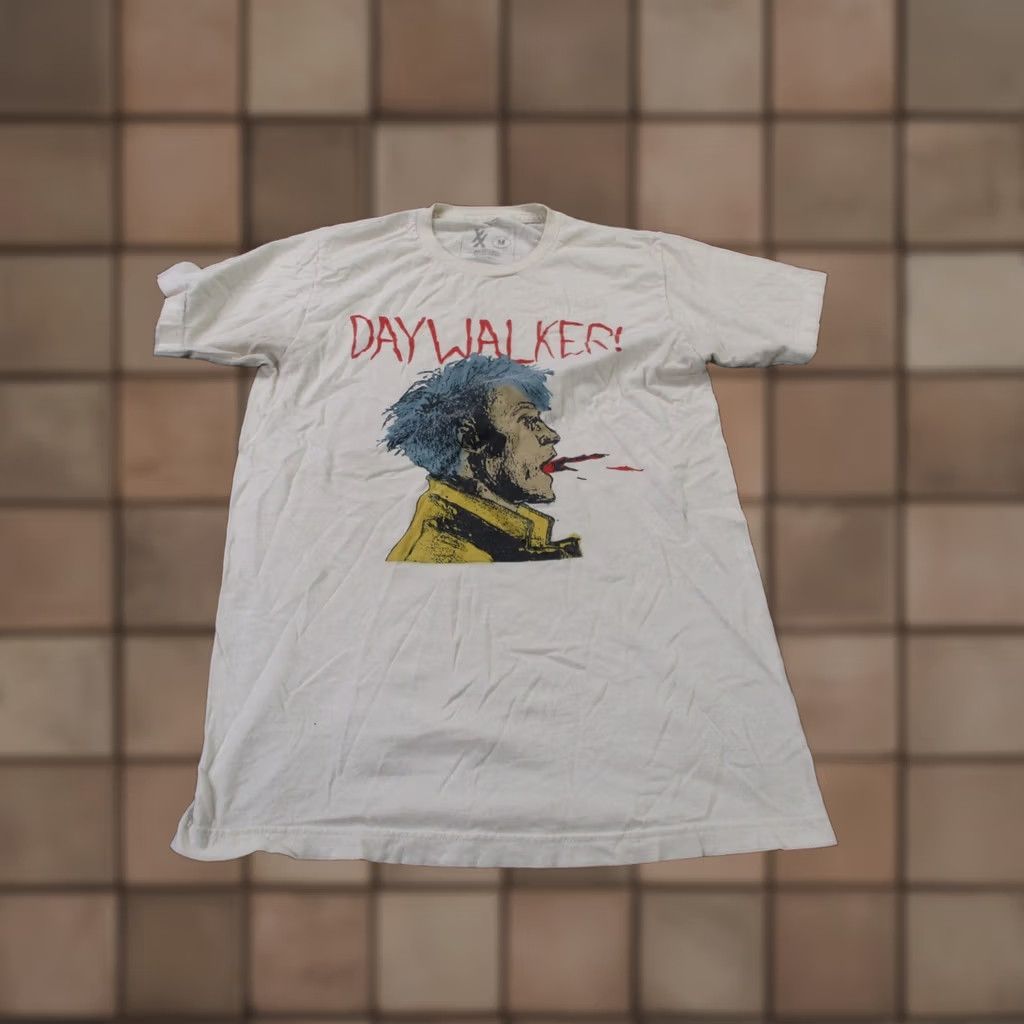 Vintage Machine Gun Kelly T Shirt Mens M White Daywalker Graphic Tee MGK Merch XX Music Shirt Size US M / EU 48-50 / 2 - 1 Thumbnail