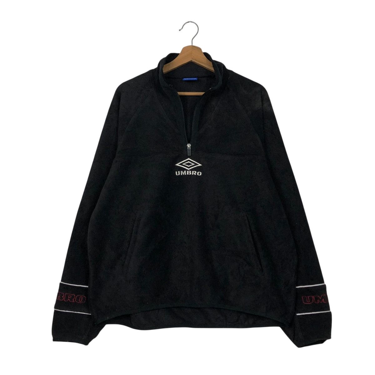 Japanese Brand 🔥VINTAGE ANORAK HALF ZIPPER SWEATER COLLAR UMBRO Size US M / EU 48-50 / 2 - 9 Thumbnail