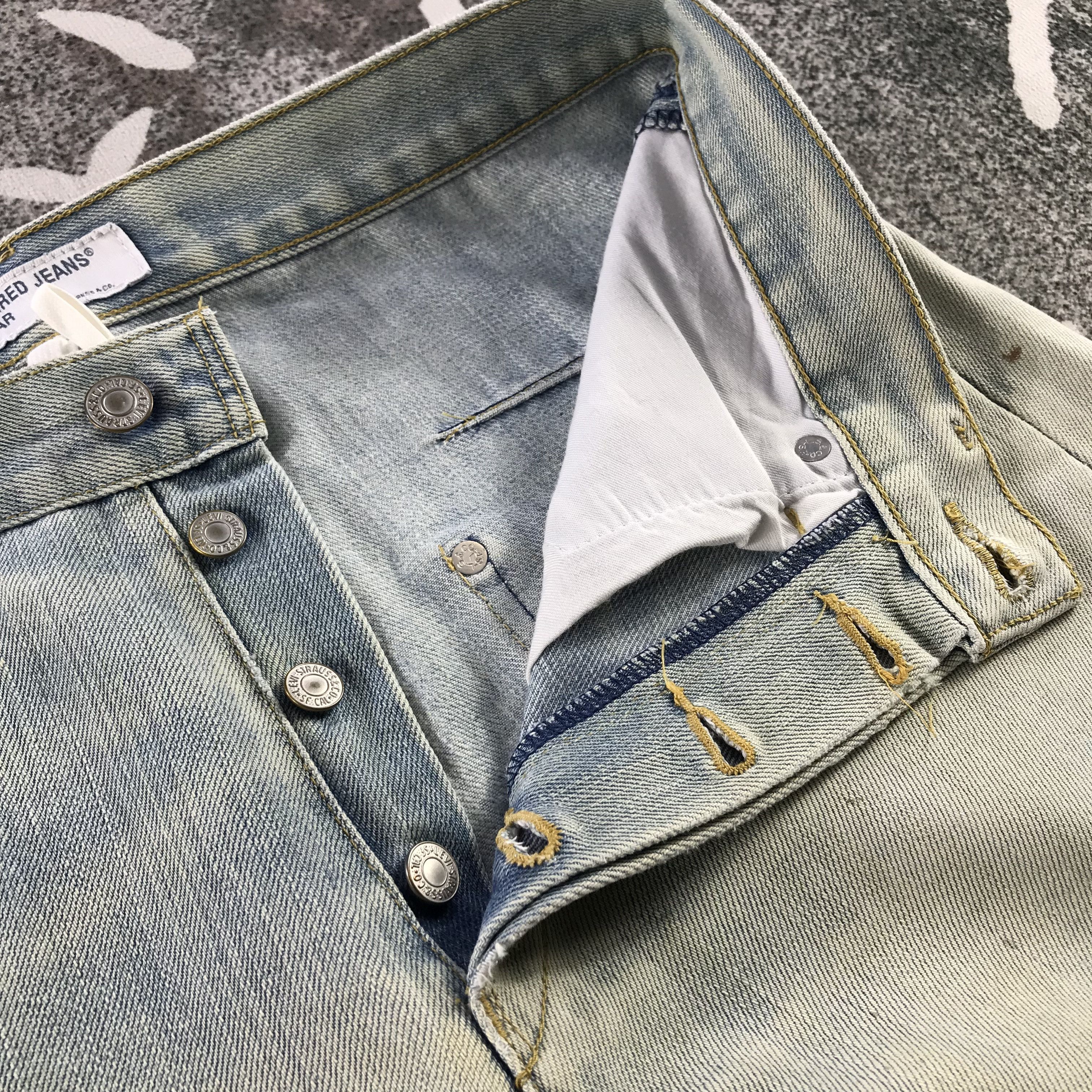 Levi's Vintage Levis Engineeered Jeans Distressed Denim KJ3375 Size US 32 / EU 48 - 9 Thumbnail