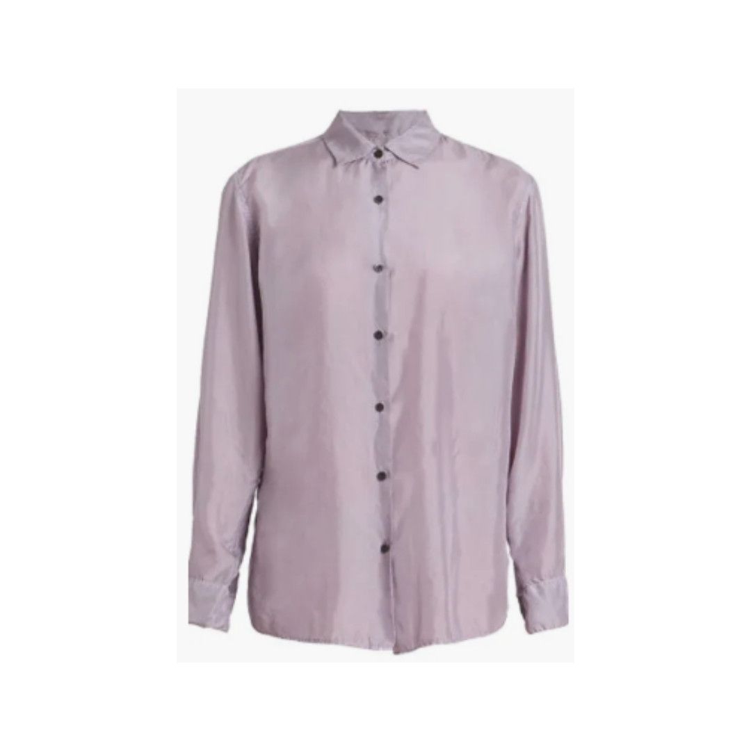 Dries Van Noten o1mle0226 Carlty Shirt in Purple Size US M / EU 48-50 / 2 - 1 Preview