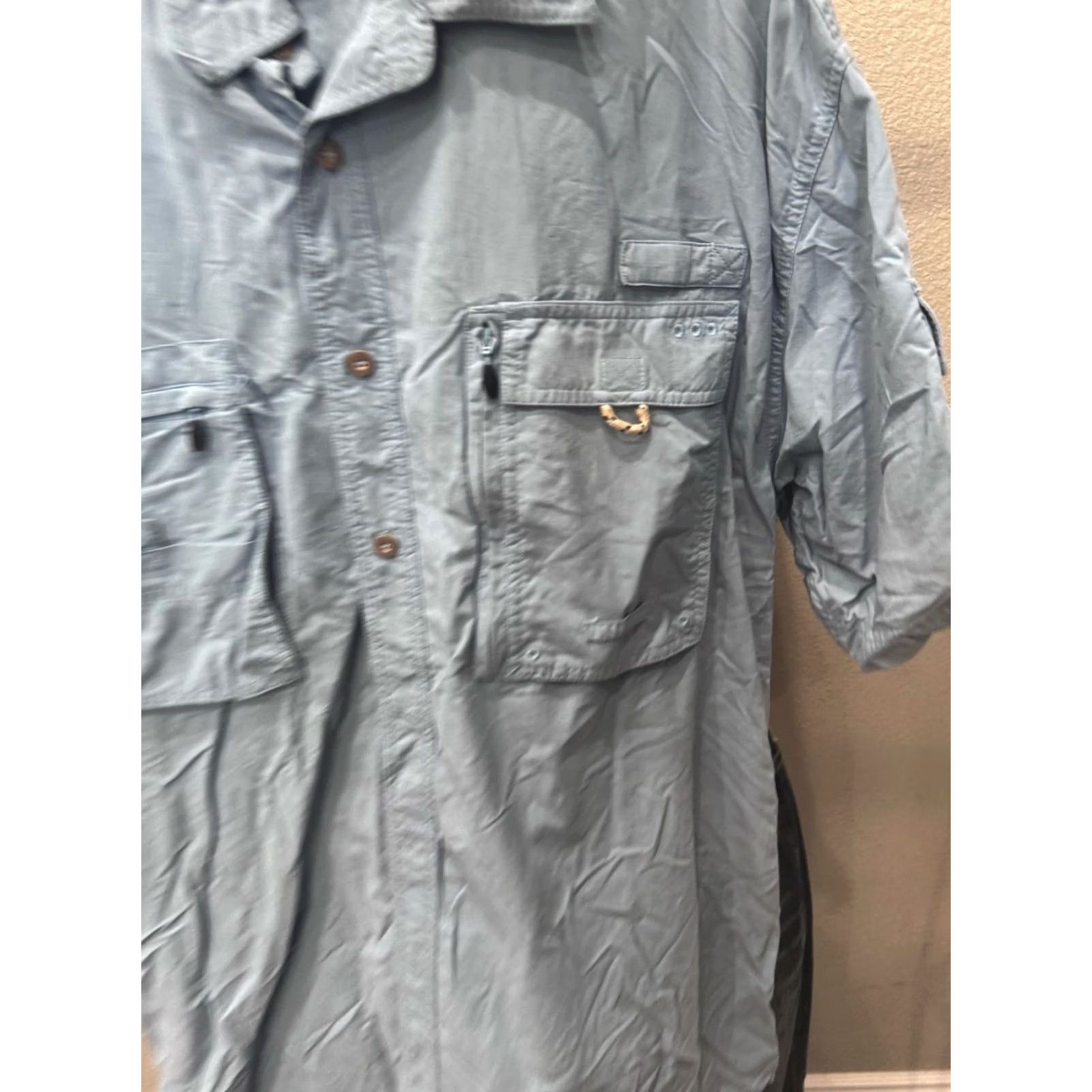 Vintage Shaw Grigsby SHORT SLEEVE BUTTON UP SHIRT XL Mens Size US XL / EU 56 / 4 - 4 Thumbnail