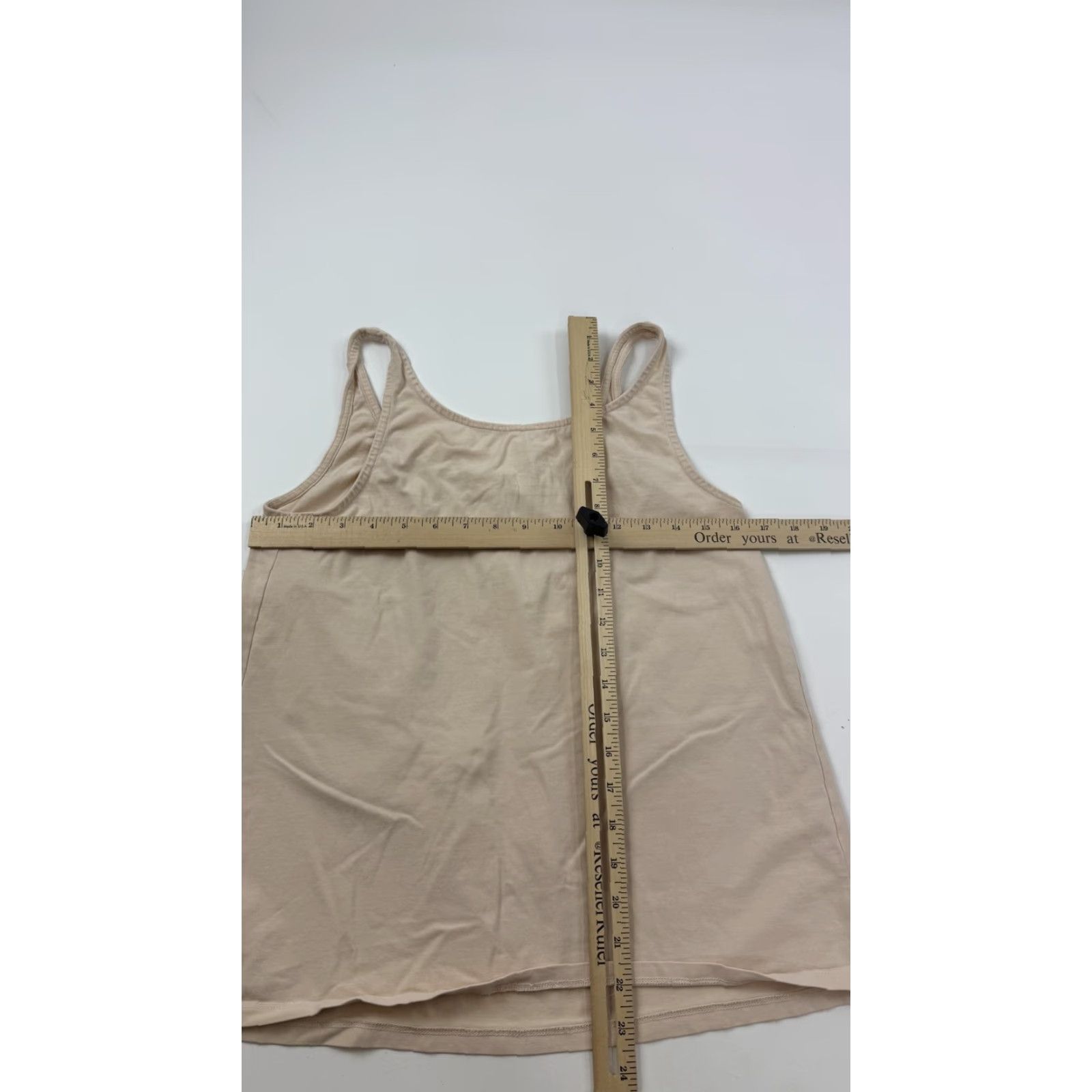 Vintage Storq Tank Top Womens Maternity Beige Camisole Henley Strap Sleeveless Jersey 1 Lightweight Stretch Button Casual Summer Clothing Womens Size XS / US 0-2 / IT 36-38 - 4 Thumbnail