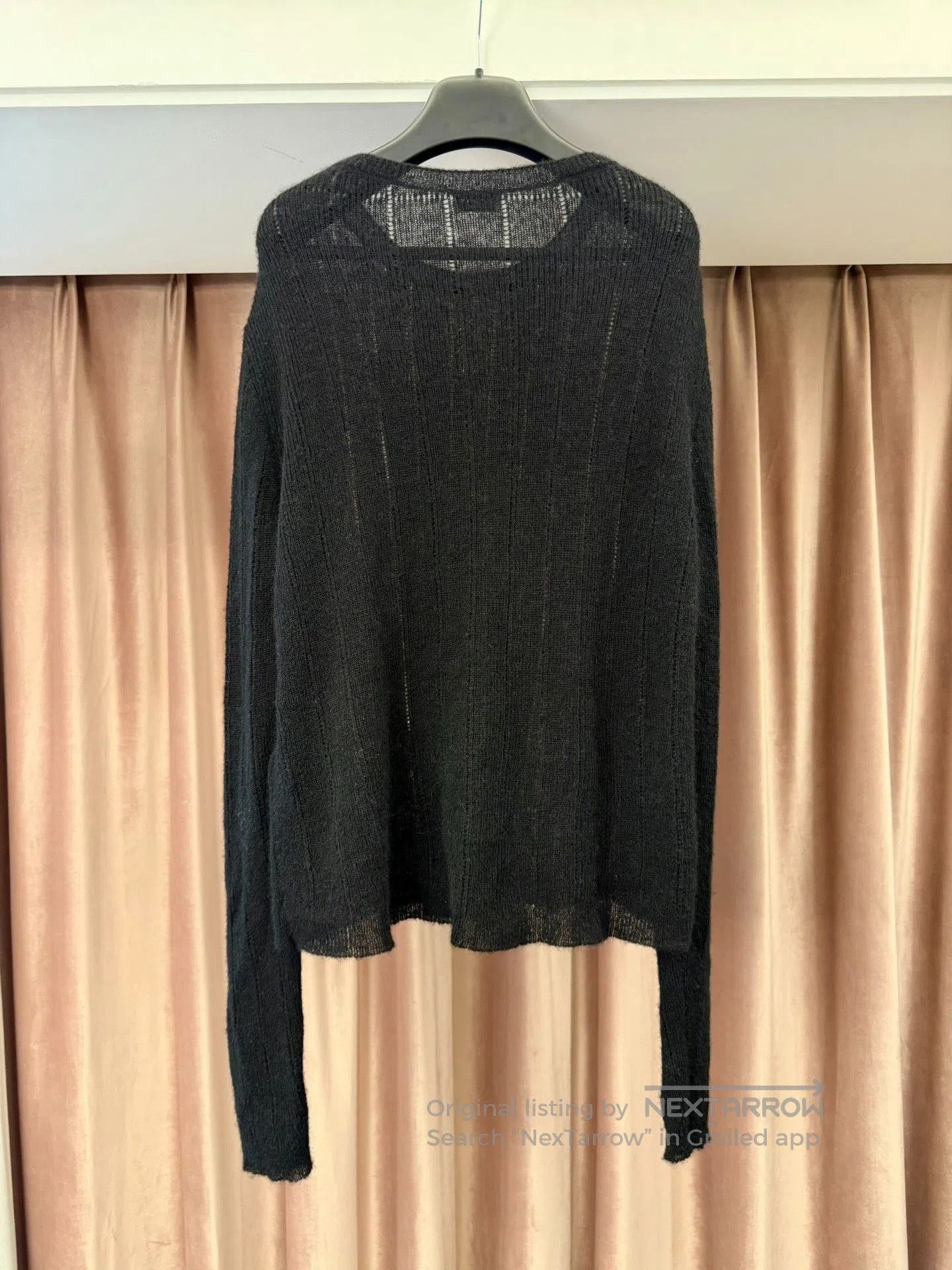 Saint Laurent Paris Saint Laurent Black Cashmere Sweater. Size US S / EU 44-46 / 1 - 2 Thumbnail