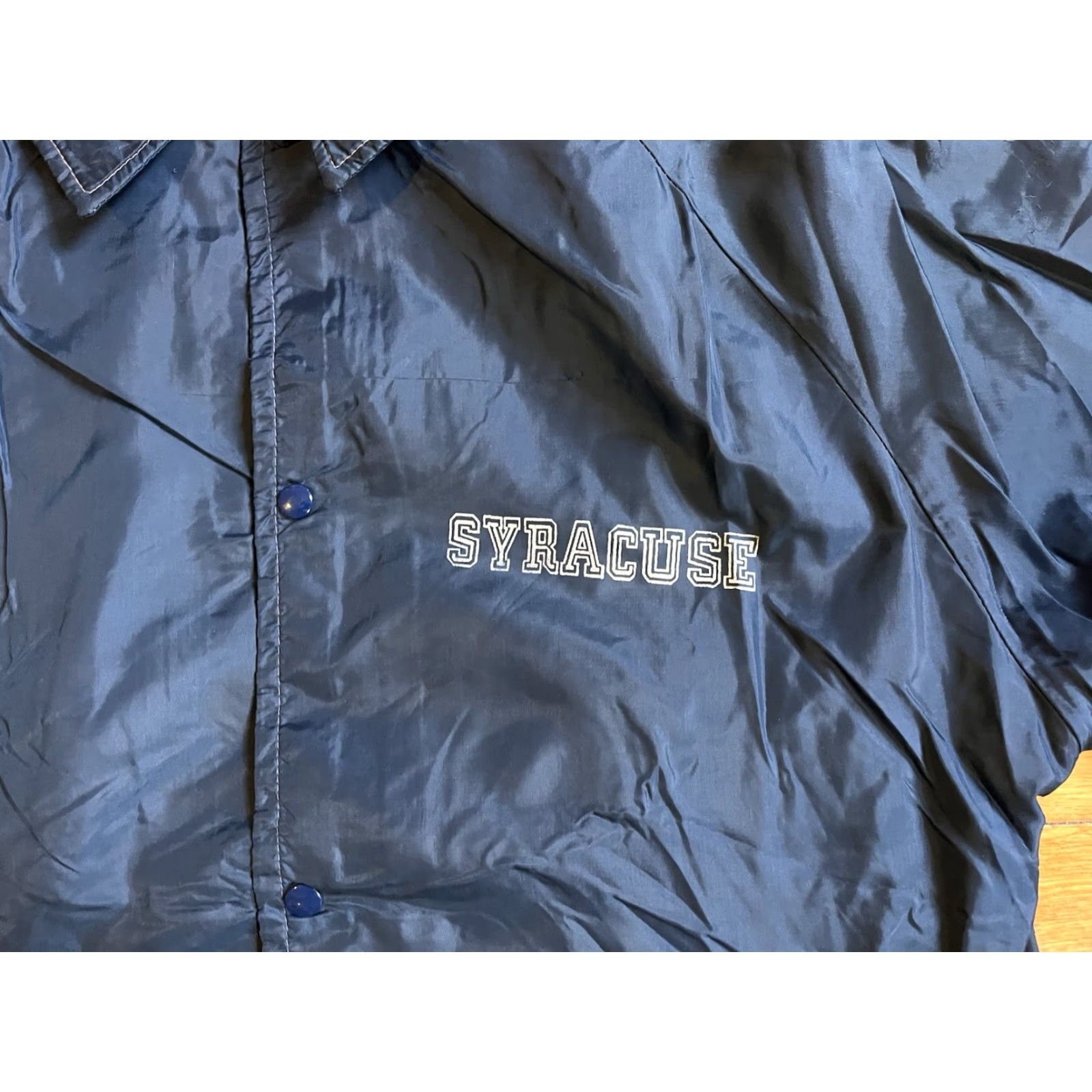 Vintage VINTAGE Jem Syracuse University Jacket Men’s Small Blue 60s Jacket Mens S Blue College Retro City School University 60s Womens Mens Boys Girls Size US S / EU 44-46 / 1 - 3 Thumbnail