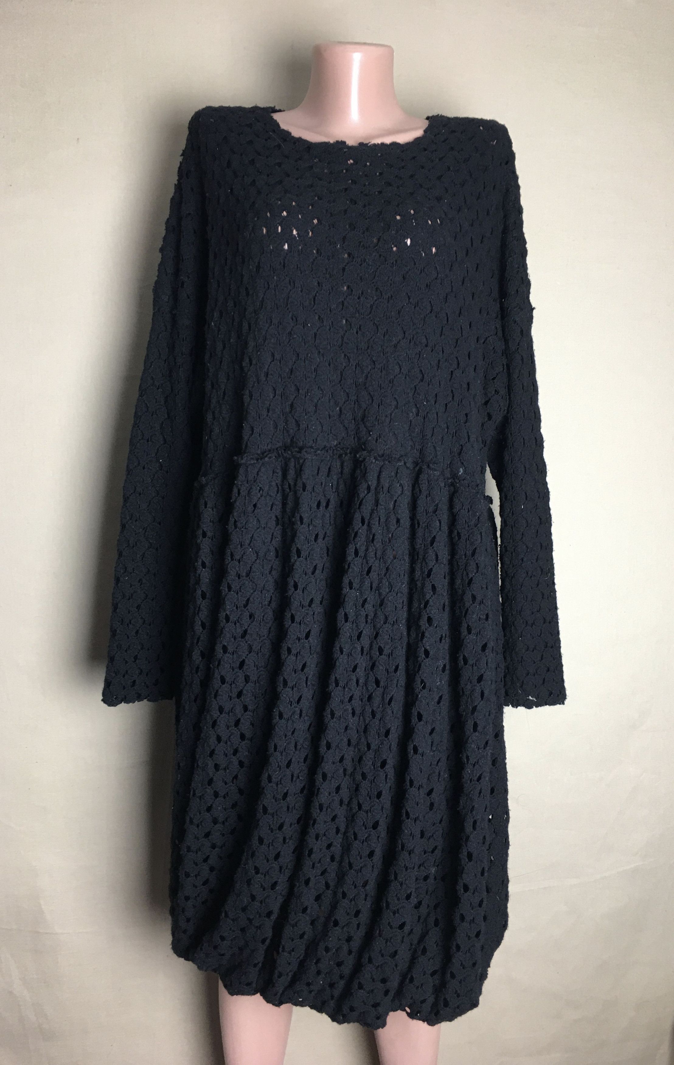 Jil Sander Jil Sander Wool Blend Dress Knit Black Size EU 38 Size M / US 6-8 / IT 42-44 - 3 Thumbnail