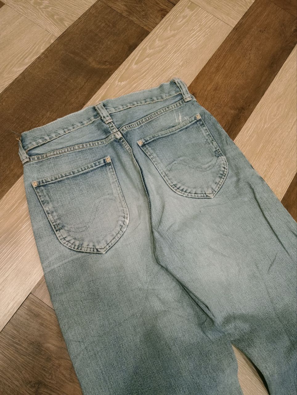 Sugar Cane VINTAGE SUGAR CANE SELVEDGE DISTRESSED JEANS Size US 30 / EU 46 - 11 Thumbnail