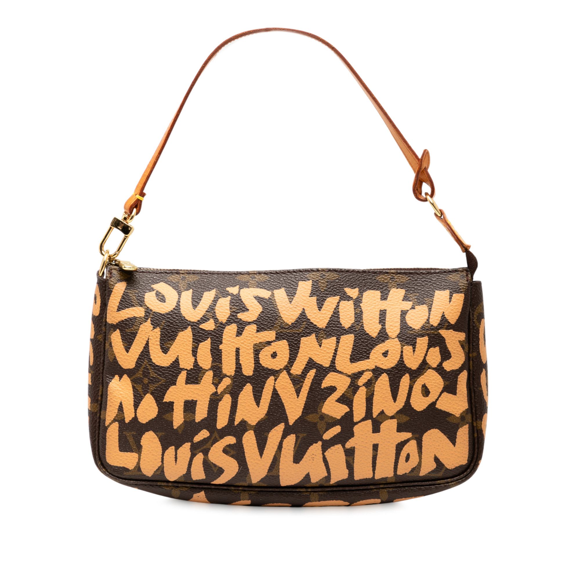 Louis Vuitton Louis Vuitton Stephen Sprouse Monogram Graffiti Pochette Accessoires Size ONE SIZE - 1 Thumbnail