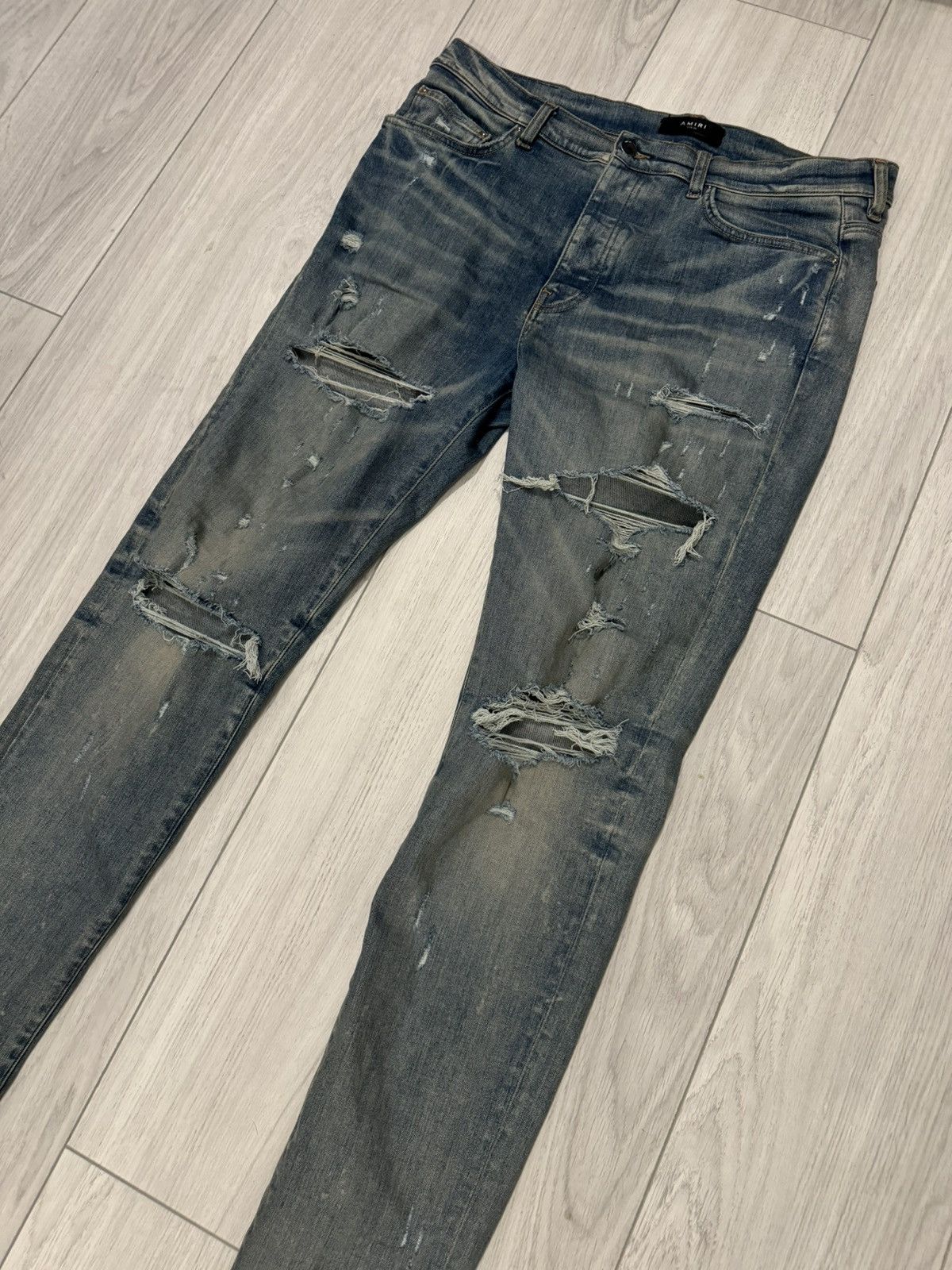 Amiri AMIRI jeans thrasher Size US 36 / EU 52 - 2 Thumbnail
