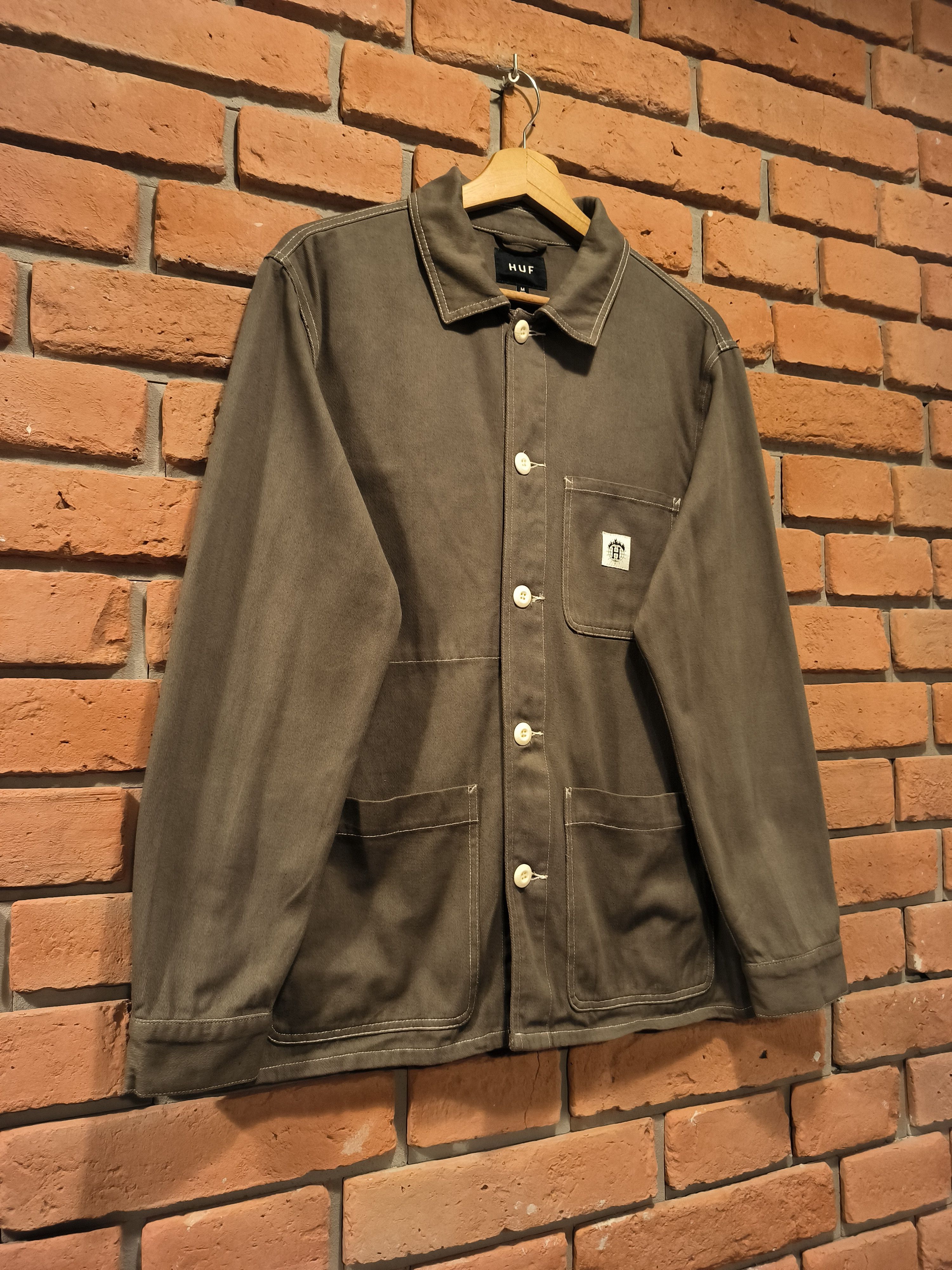 Huf × Thrasher × Vintage Thrasher x HUF Coach Jacket Big Logo Vintage Skate Size US M / EU 48-50 / 2 - 5 Thumbnail