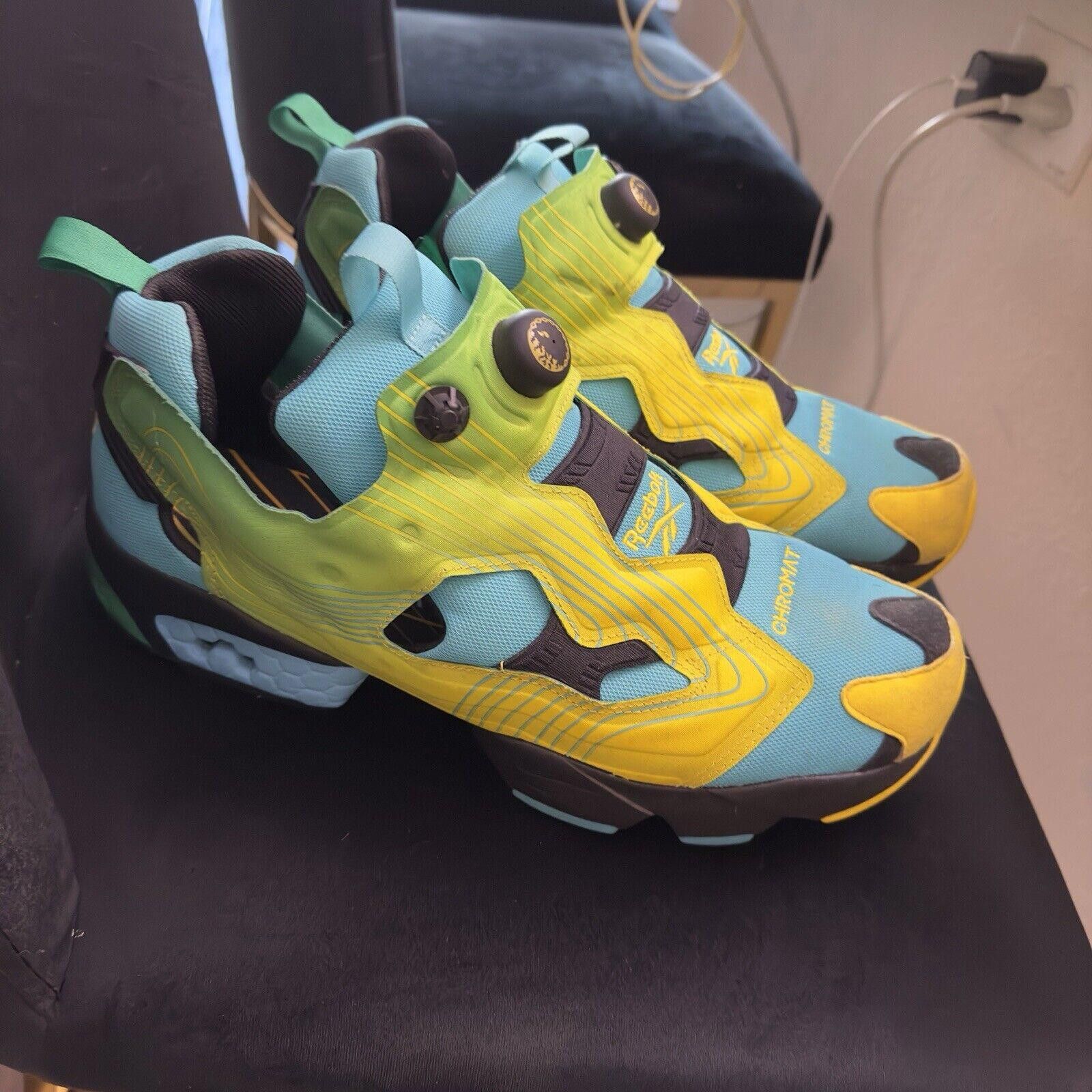 Reebok Sz 13 - Reebok Chromat x Instapump Fury OG Emerald Size US 13 / EU 46 - 2 Thumbnail